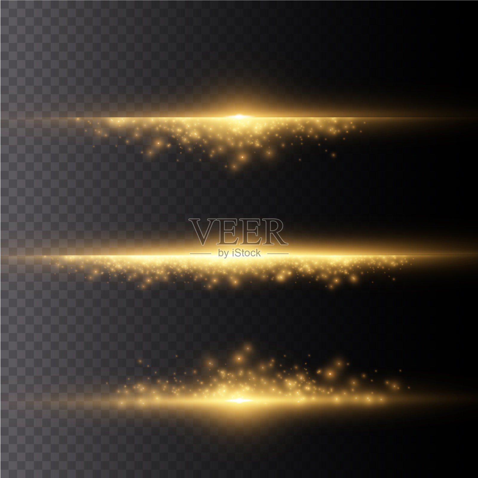 黄色的光插画图片素材