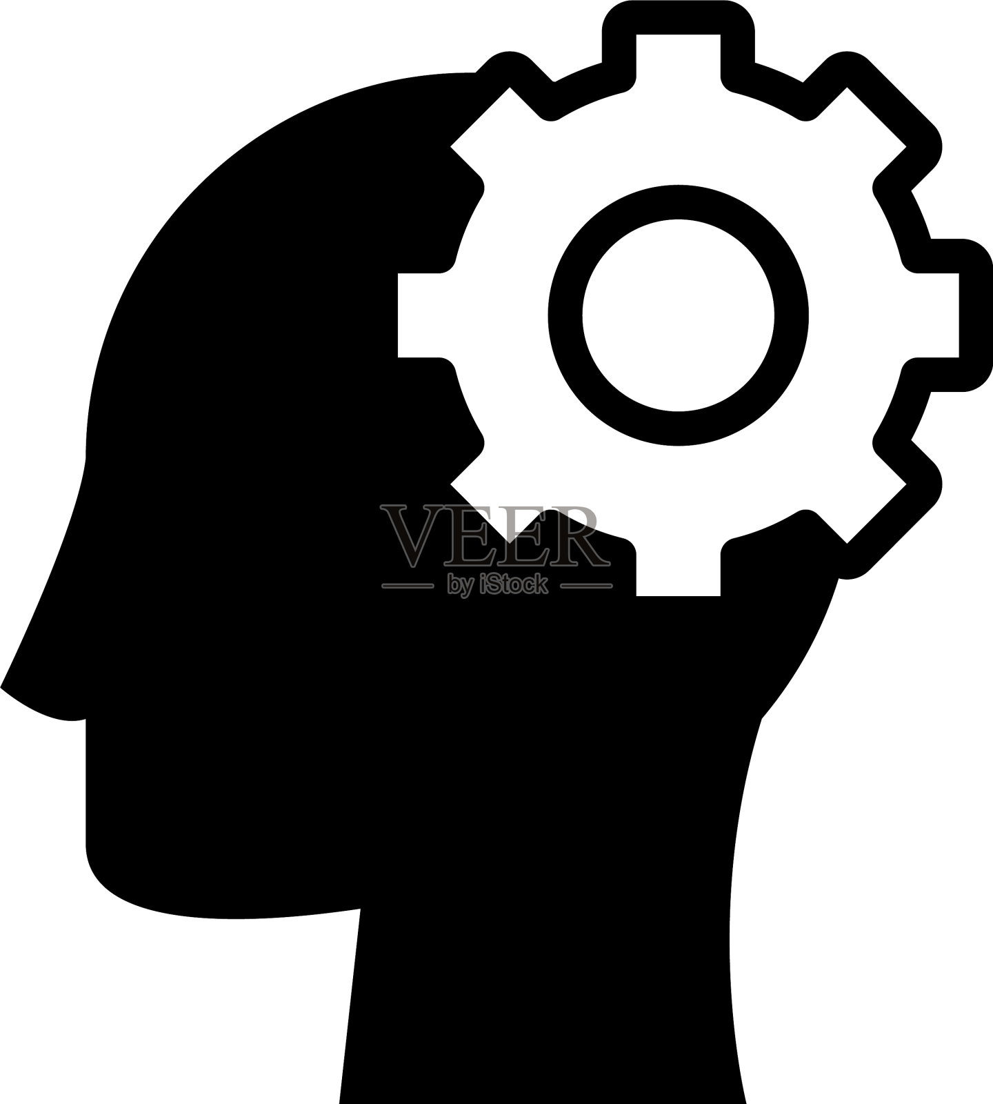 型材采用齿轮机外形样式插画图片素材