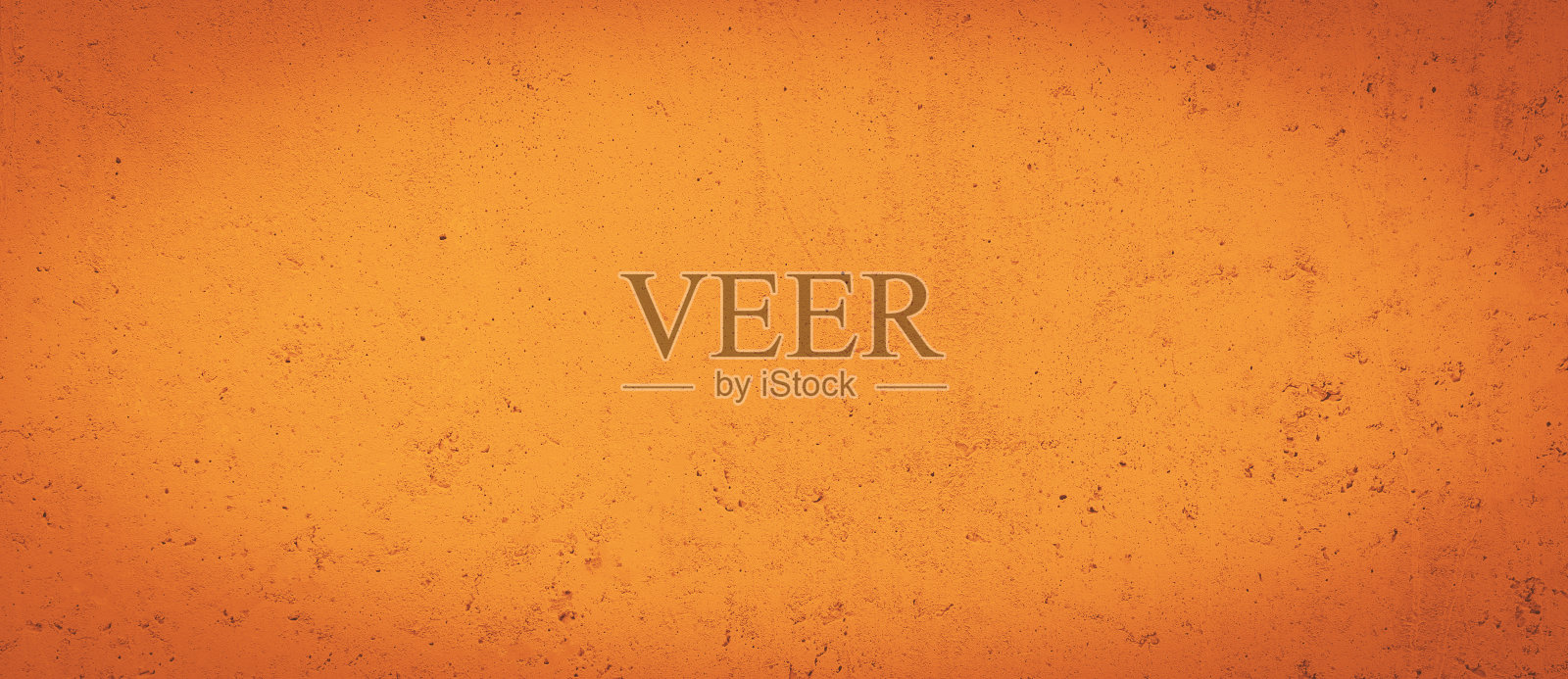 垃圾橙色墙，混凝土墙作为室内纹理背景。照片摄影图片