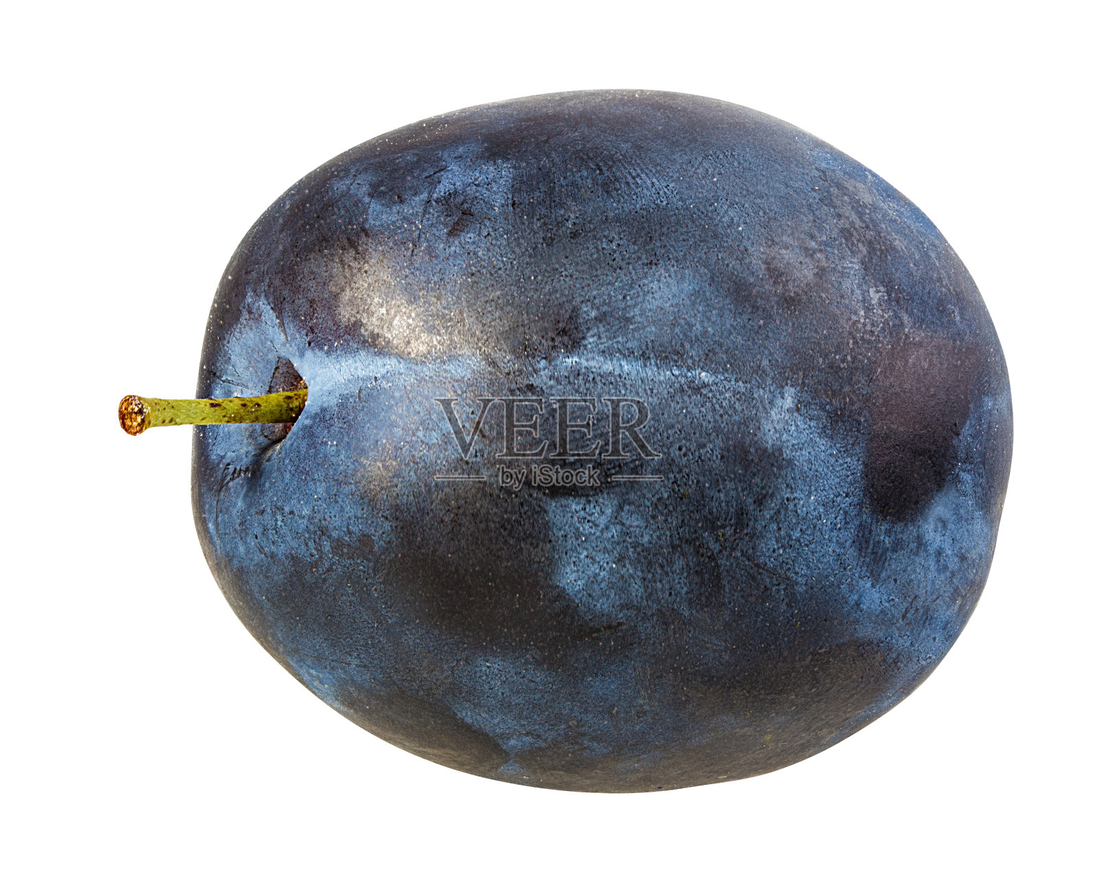 梅子孤立在白色背景与裁剪路径照片摄影图片