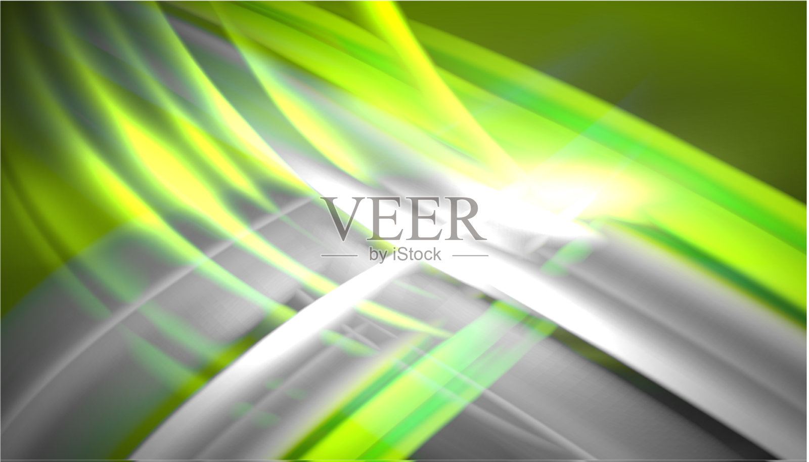 创造性的流体波浪线抽象背景插画图片素材