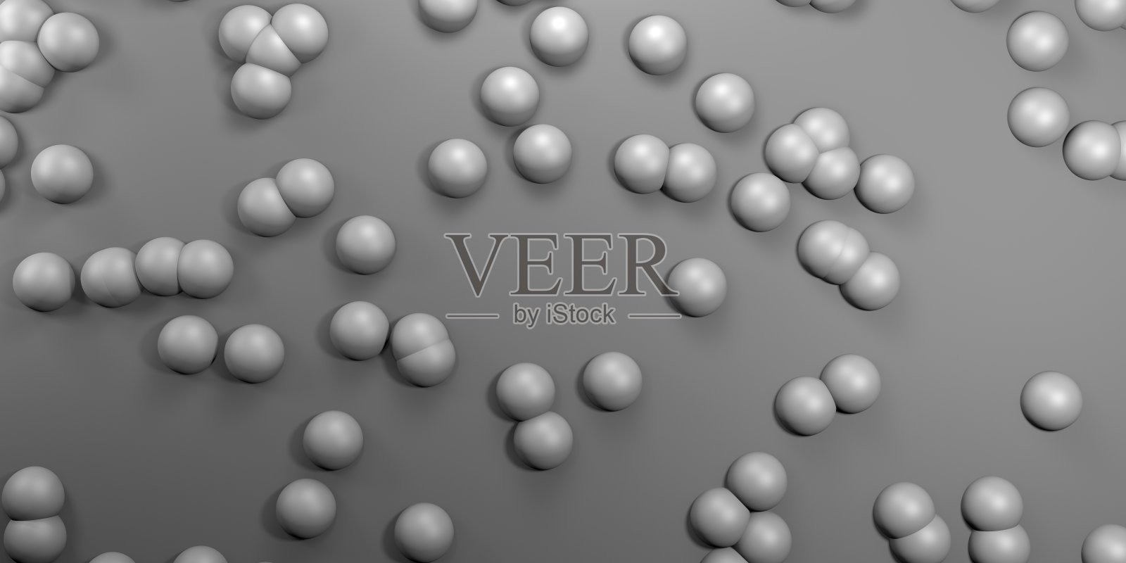 彩色球体漂浮，逼真的插画插画图片素材