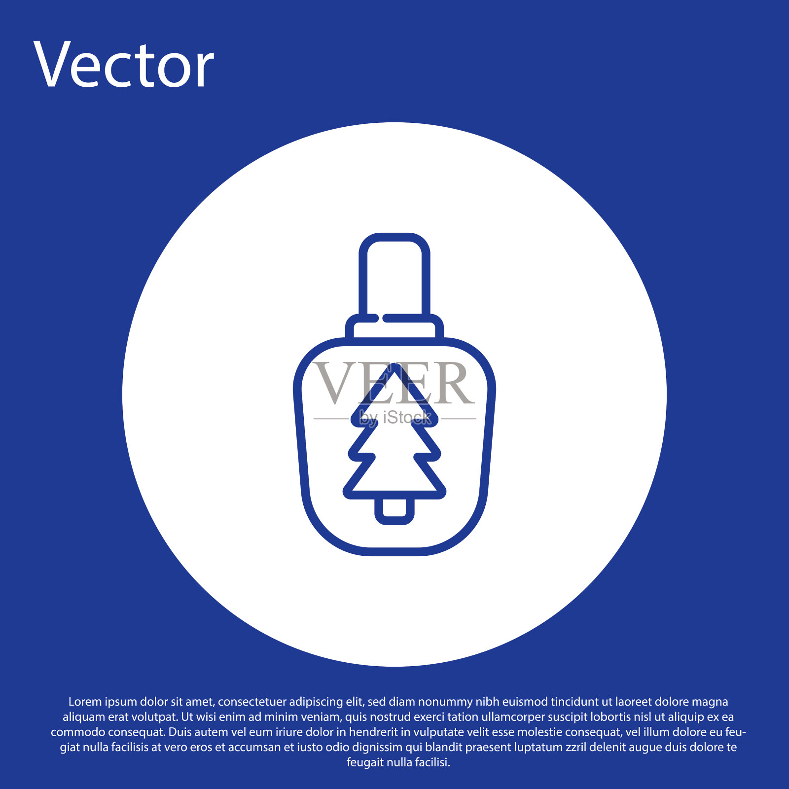 蓝线水壶水壶图标隔离上插画图片素材