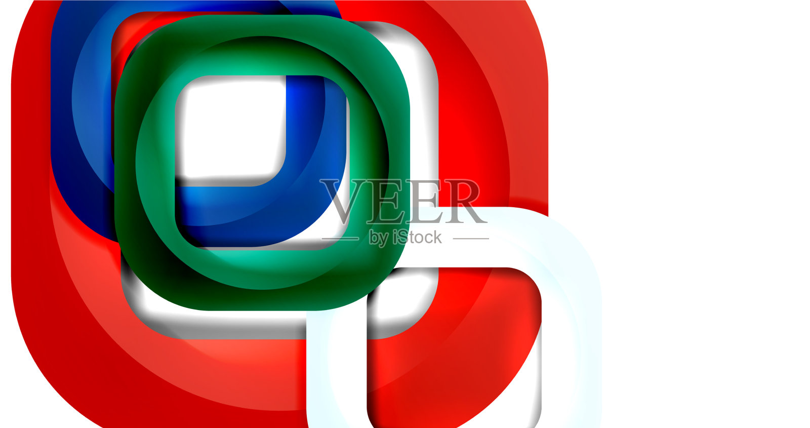 正方形几何抽象背景设计元素图片