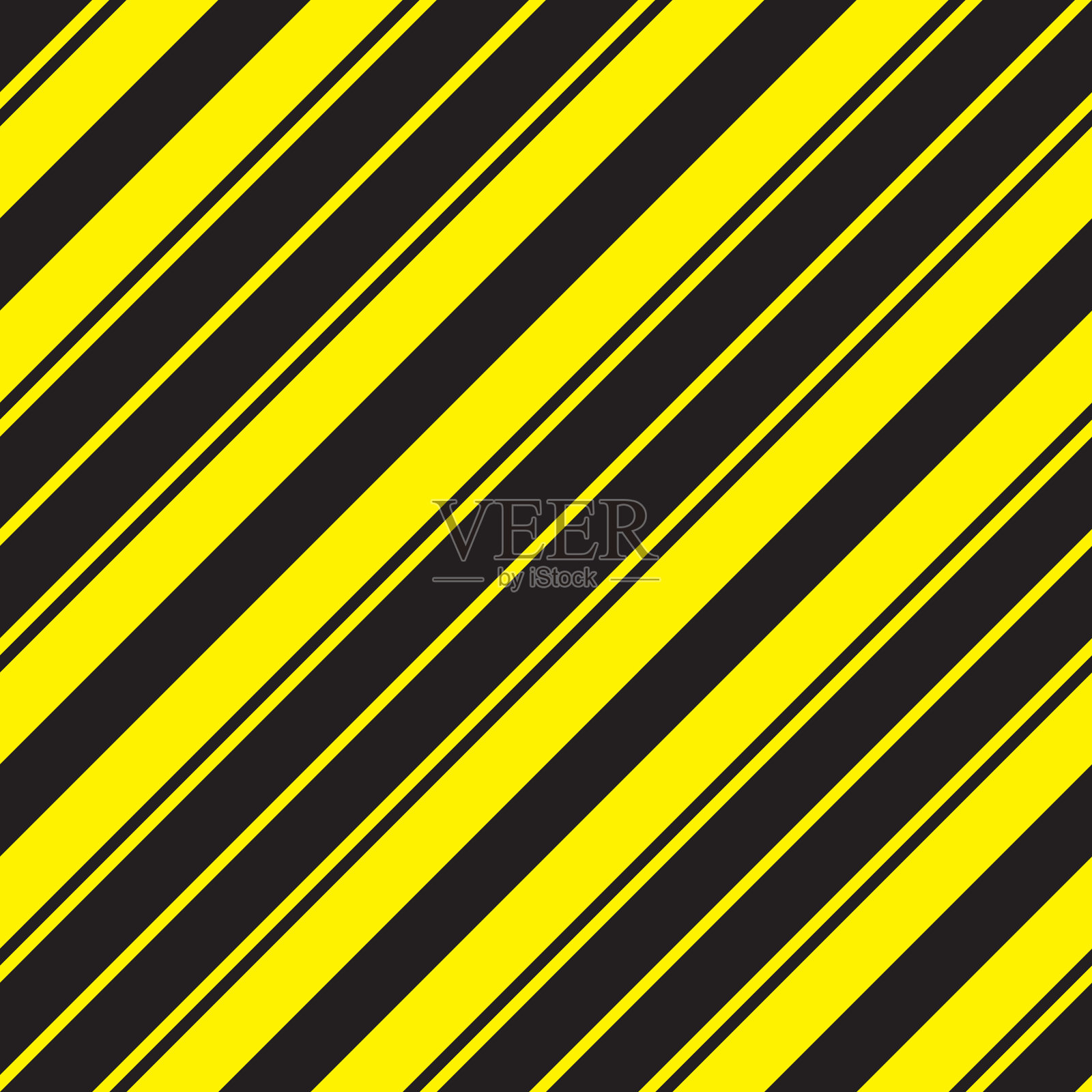 黄色条纹无缝图案背景中插画图片素材