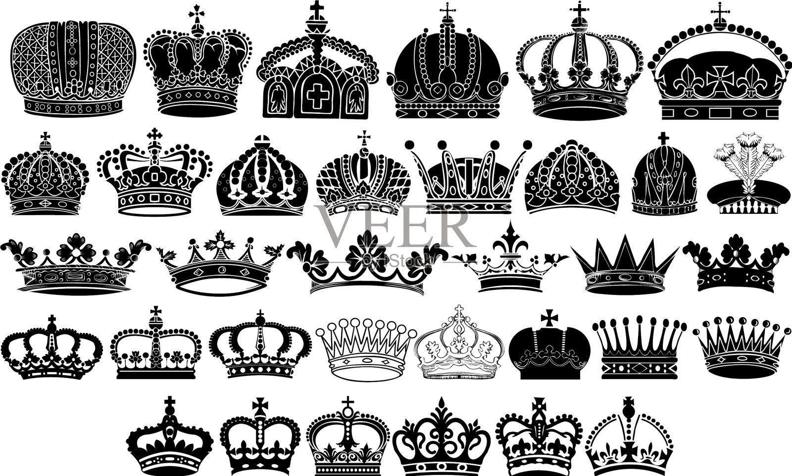 冠插画图片素材