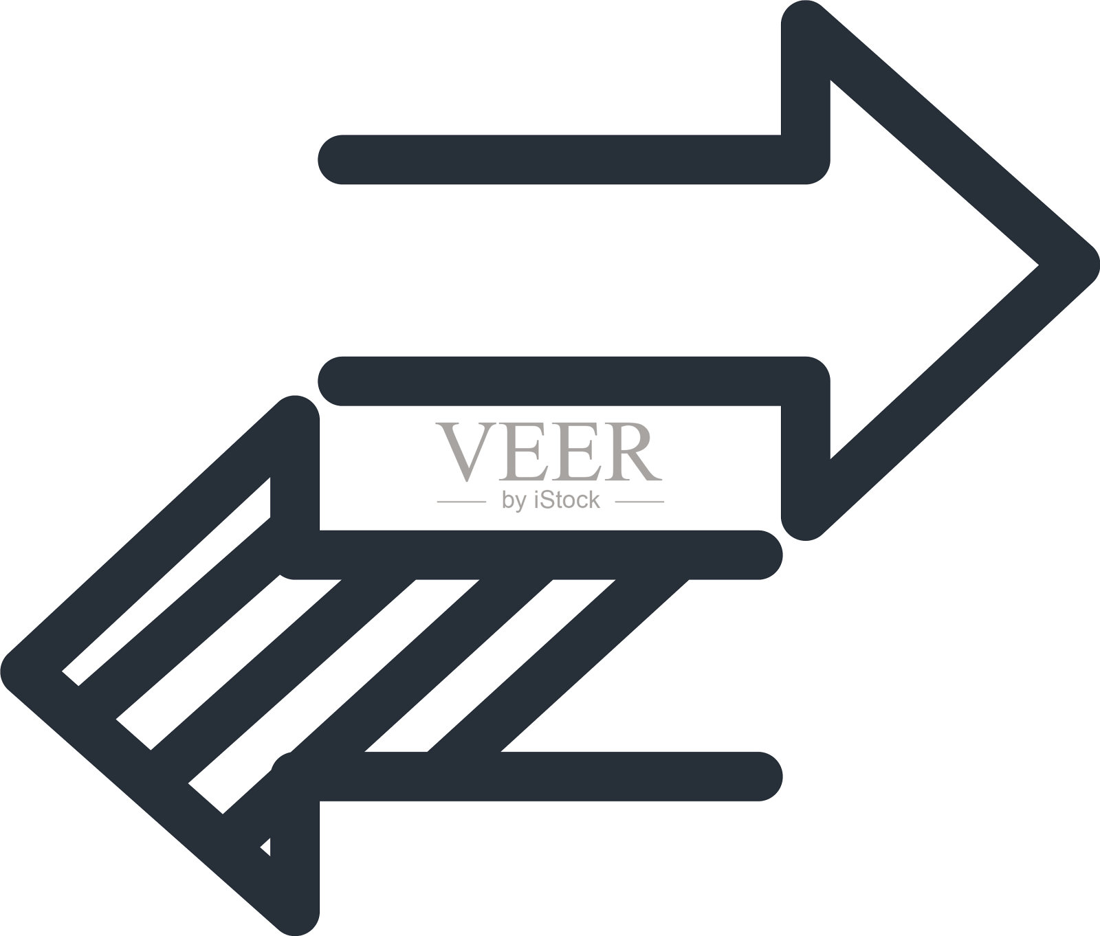 下一步和之前的箭头线样式图标图标素材