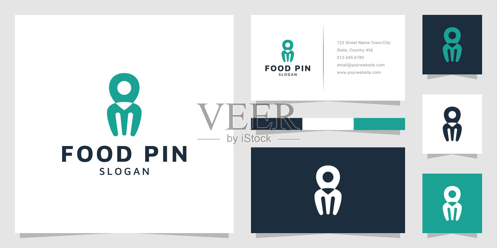 食针设计模板插画图片素材