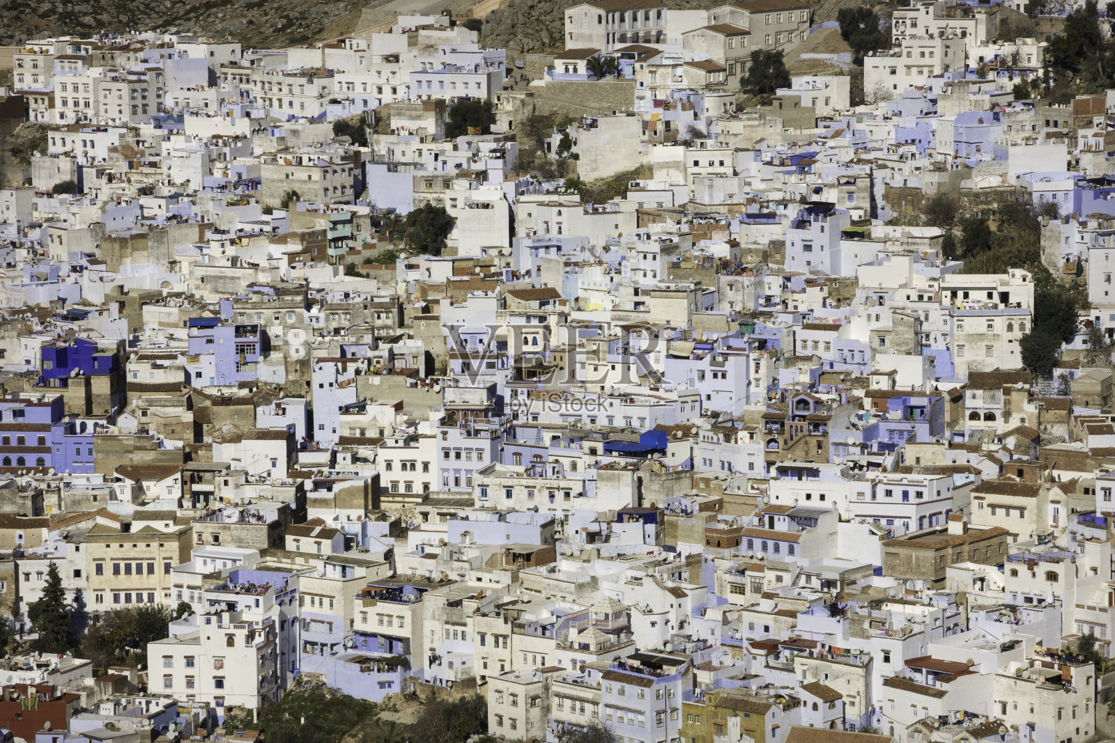 城市建筑的高角度视角照片摄影图片