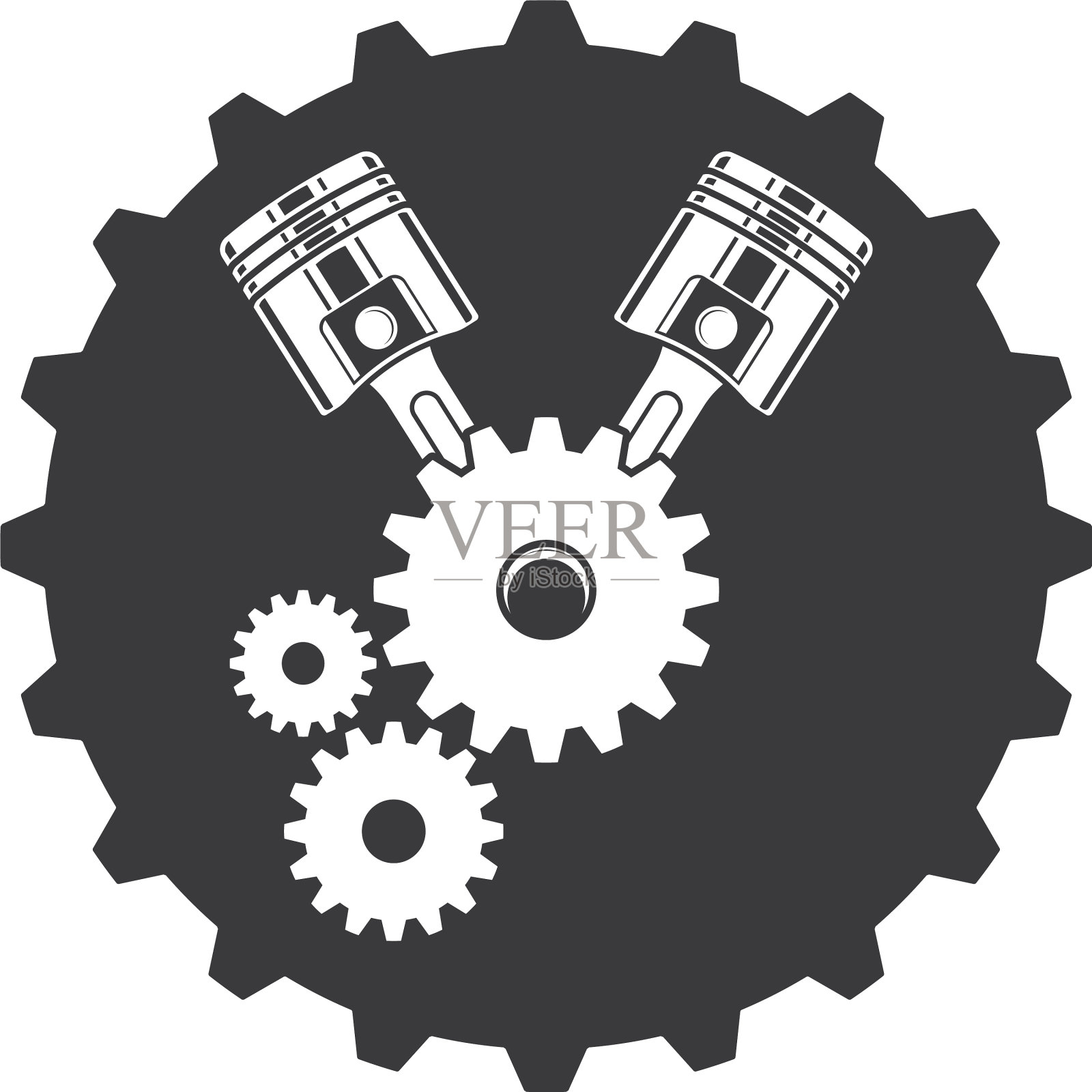 活塞图标设计图标素材