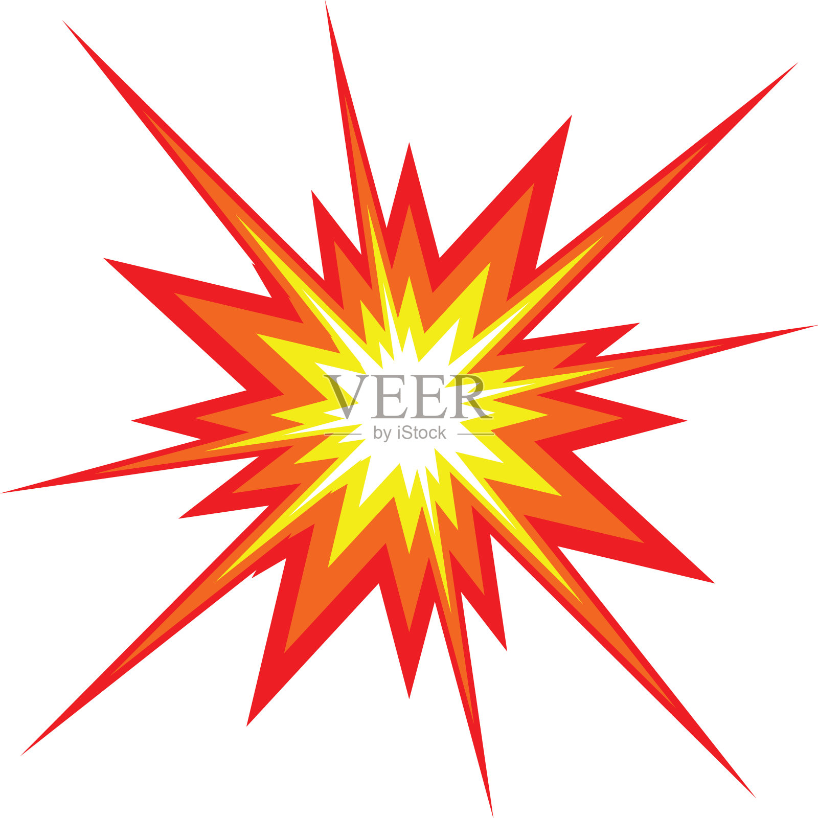 繁荣爆炸图标插画图片素材