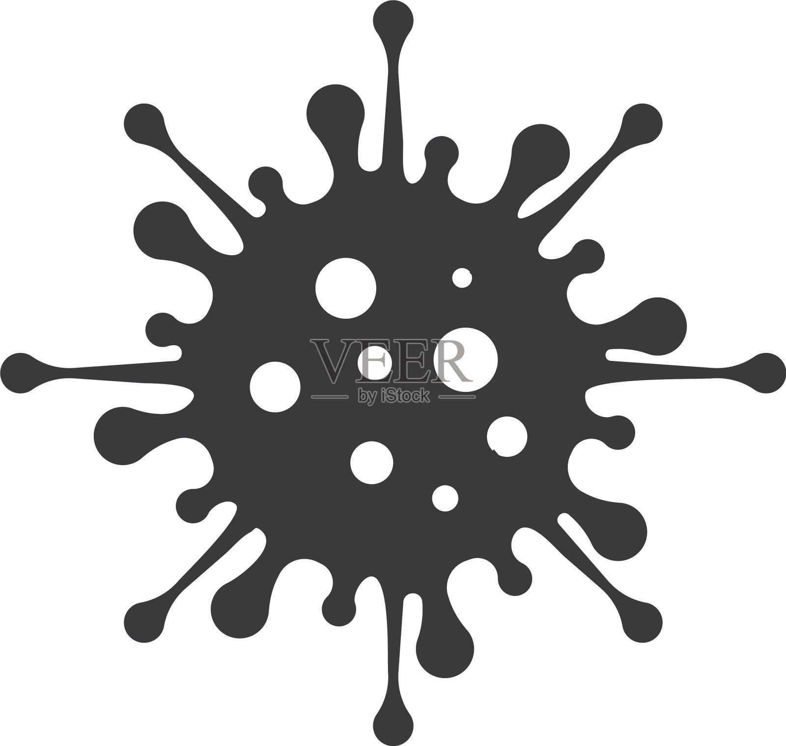 病毒和细菌图标设计设计元素图片