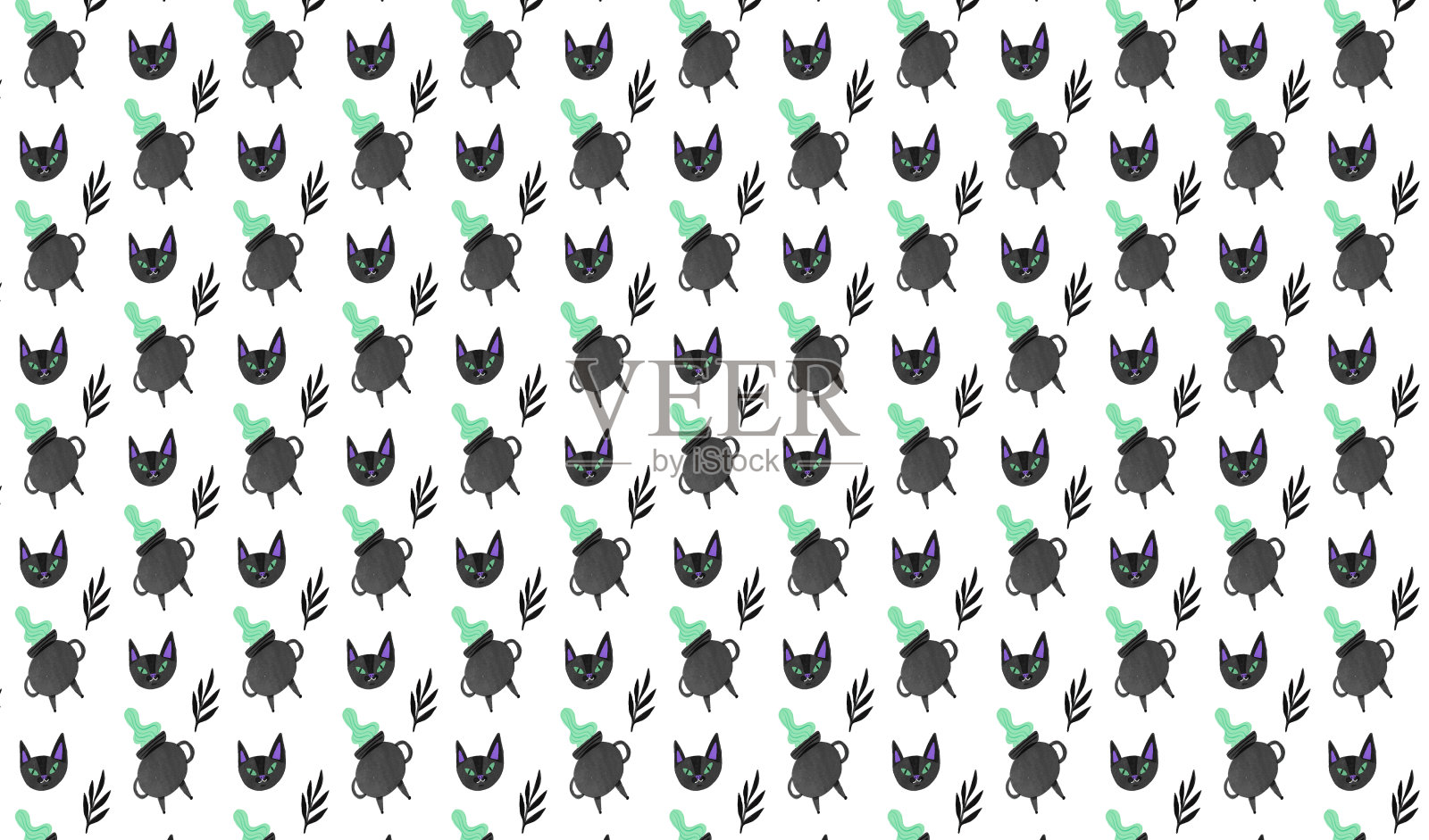 万圣节快乐横幅或派对邀请背景。矢量插图理想的横幅，网页，标题，封面，广告牌，小册子，社会媒体，登陆页插画图片素材