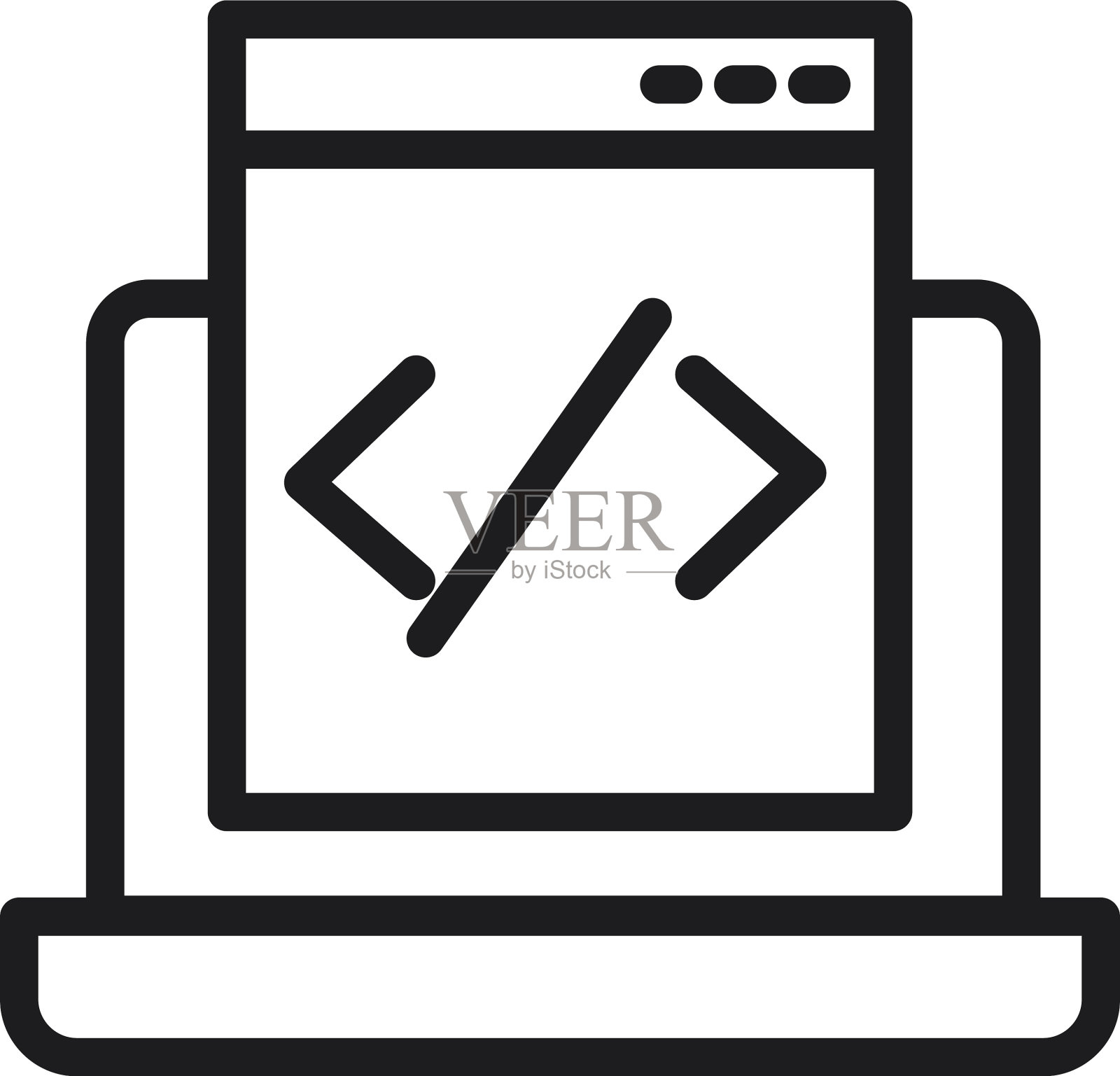 Seo和网络营销概念笔记本电脑设计元素图片