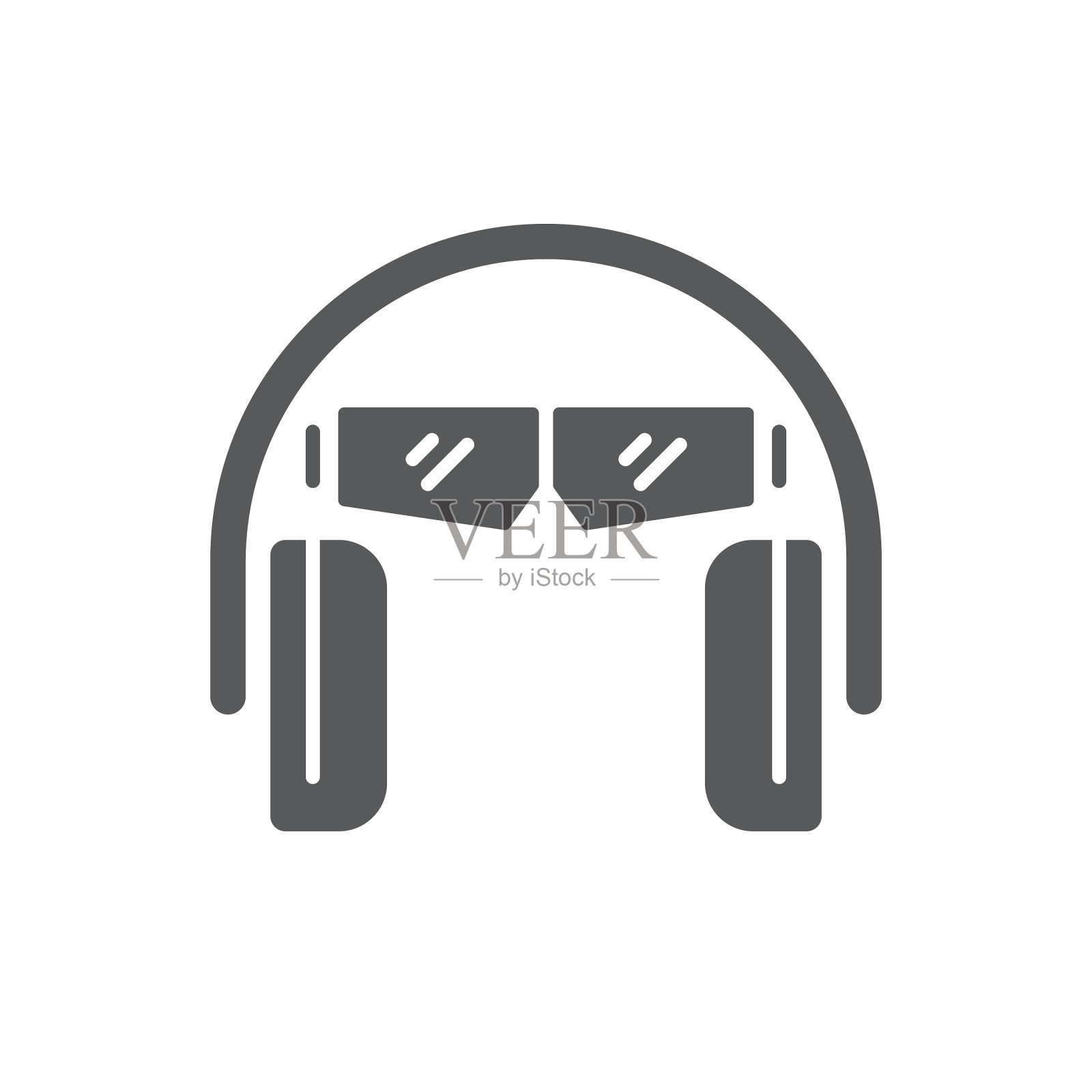 耳朵和眼睛保护图标符号隔离上设计元素图片