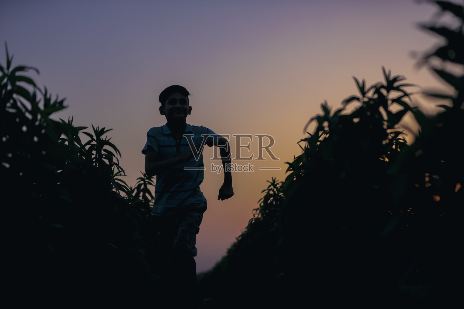 快乐的印度孩子在操场上玩耍照片摄影图片