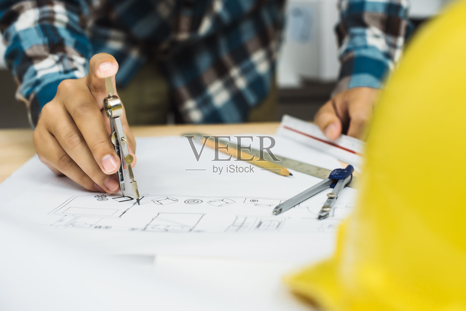 建筑师设计照片摄影图片