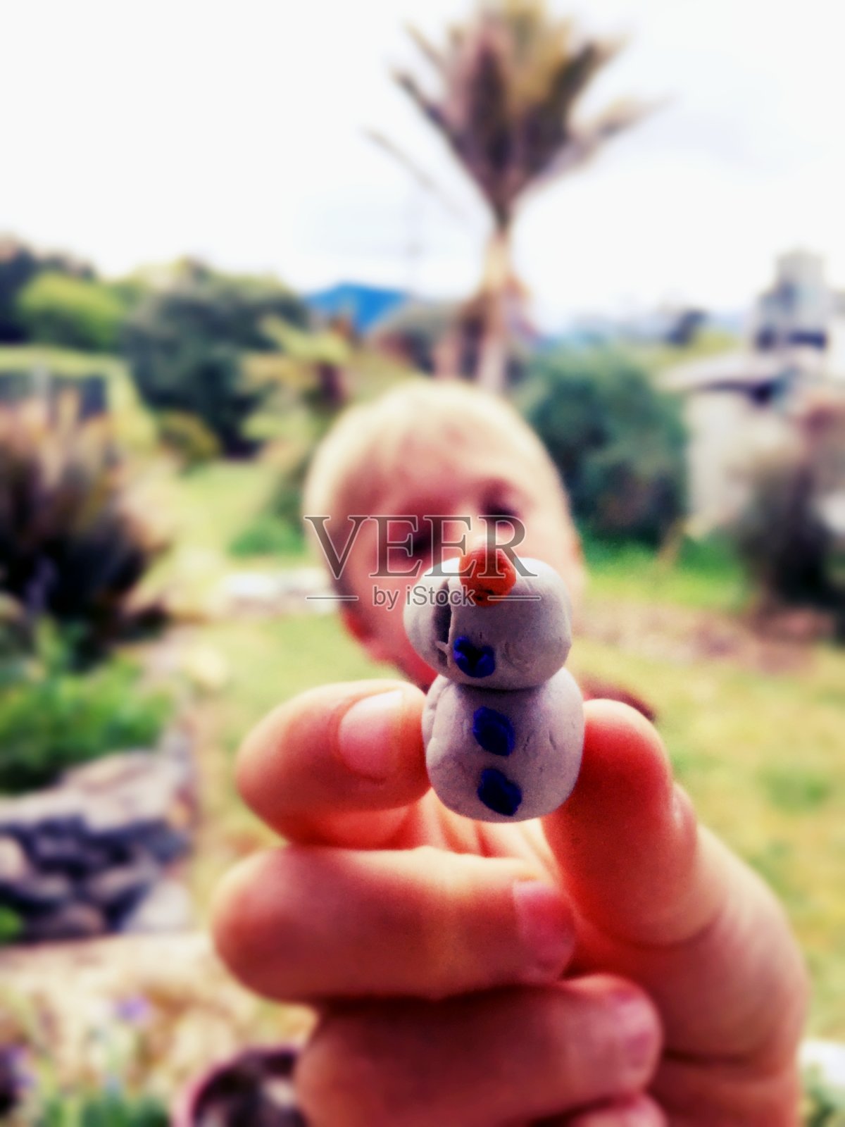 孩子的雕塑照片摄影图片