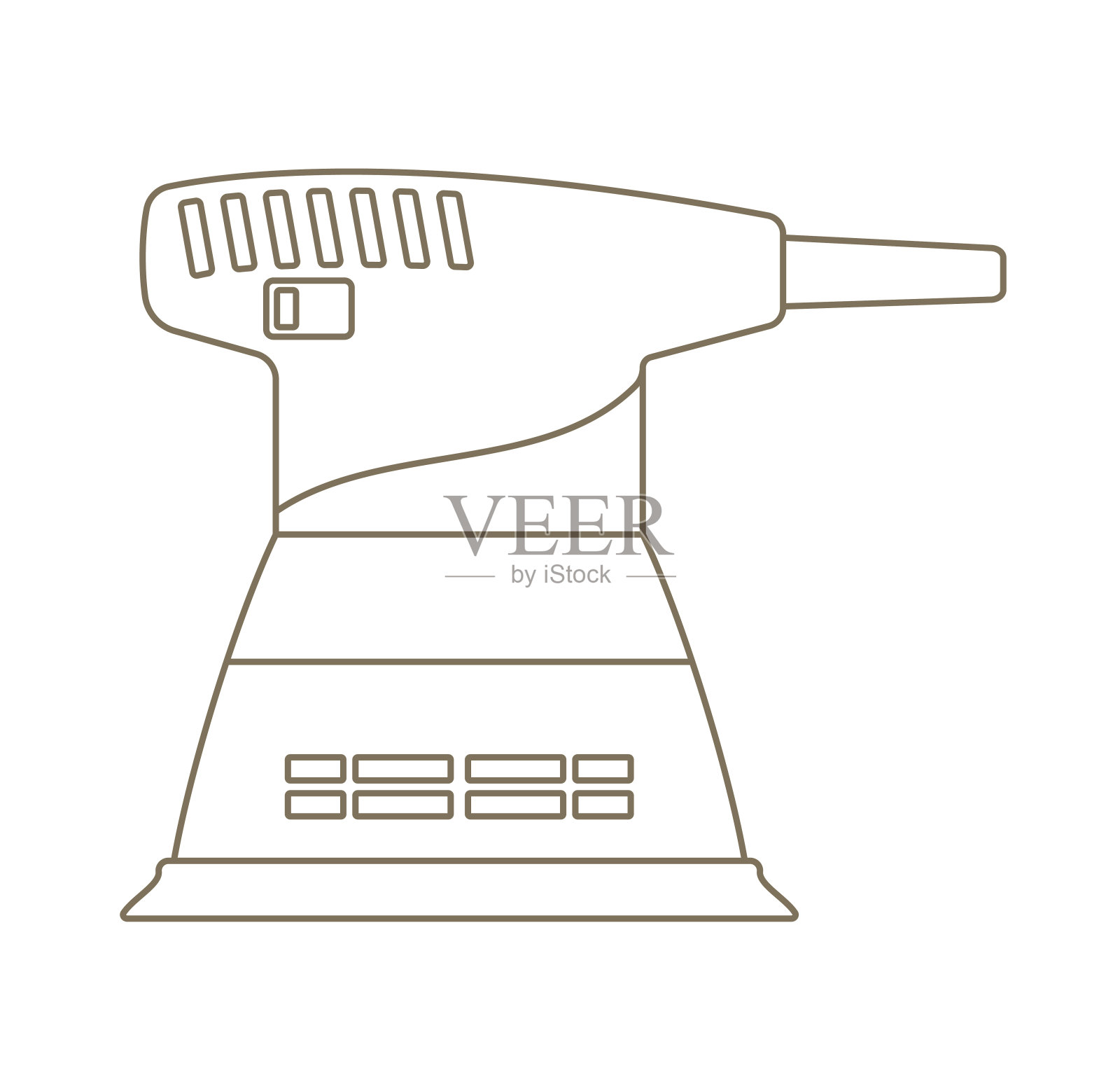 磨床图标插画图片素材