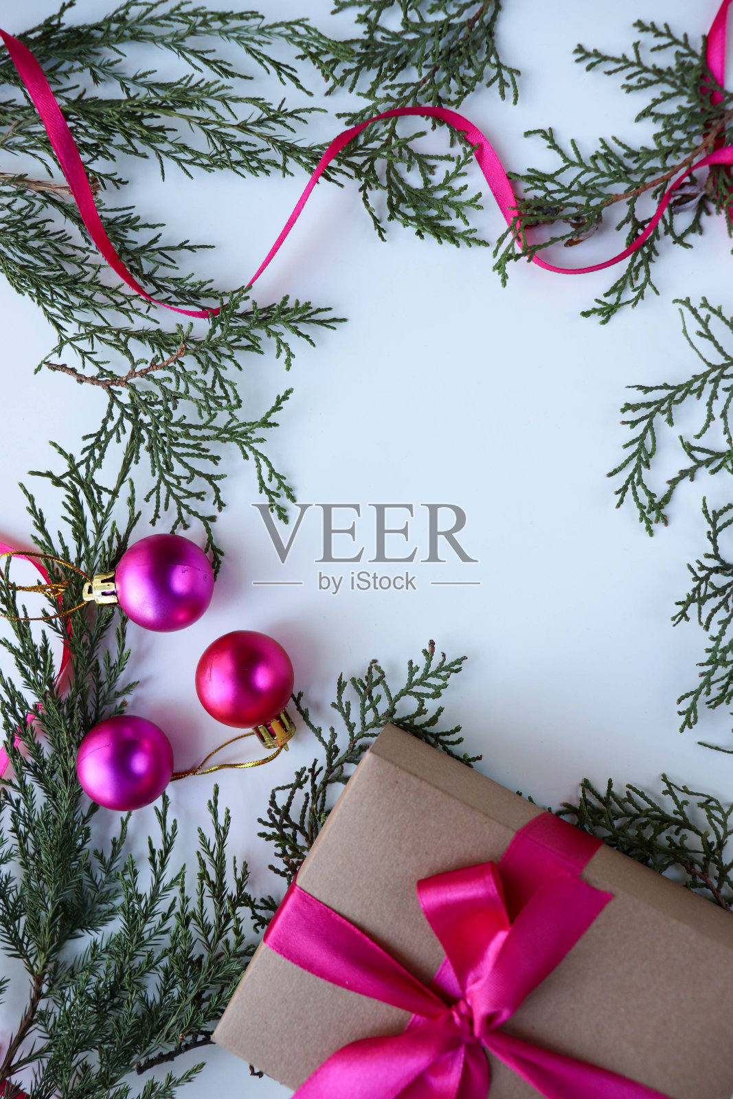 圣诞明信片模型照片摄影图片