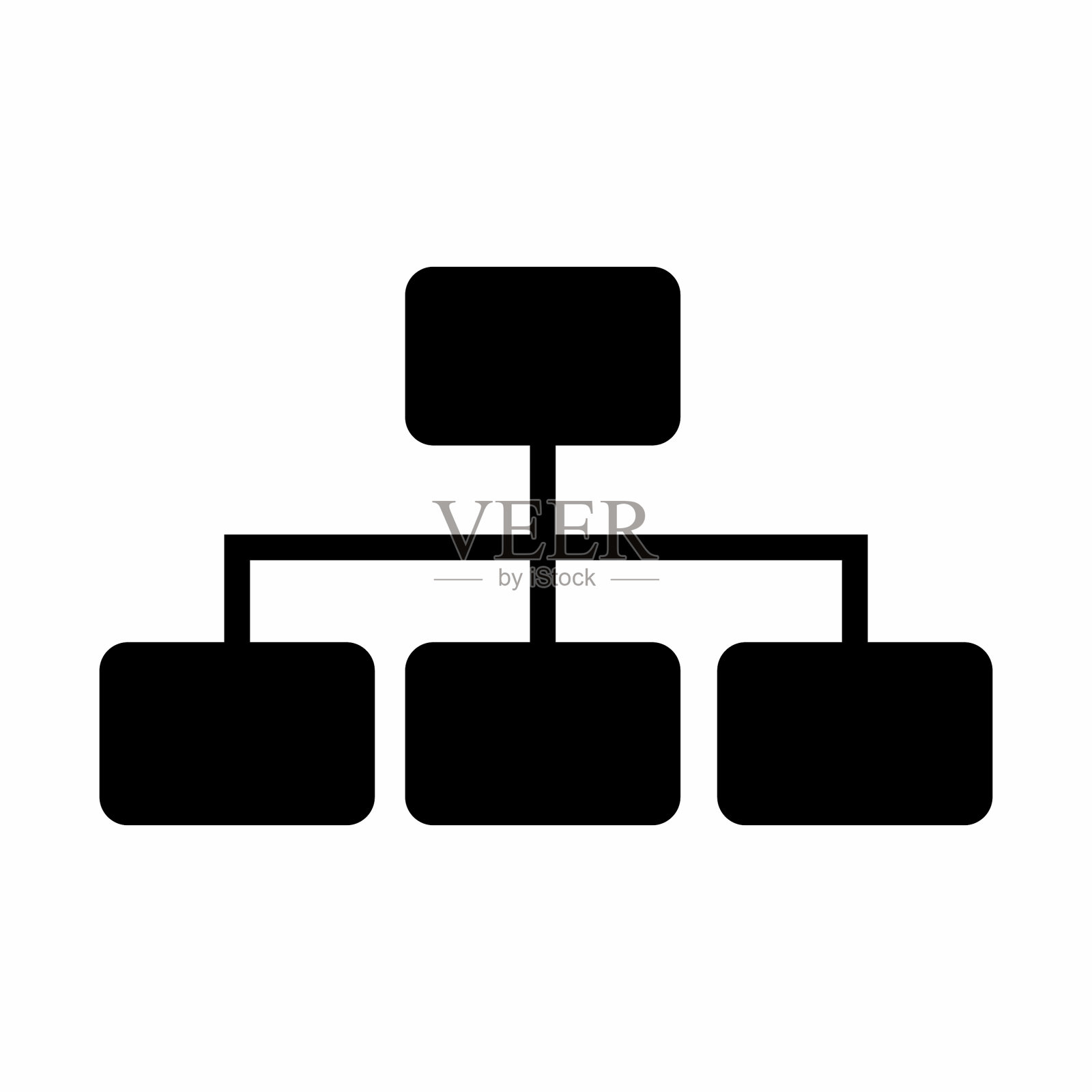organogram图标插画图片素材