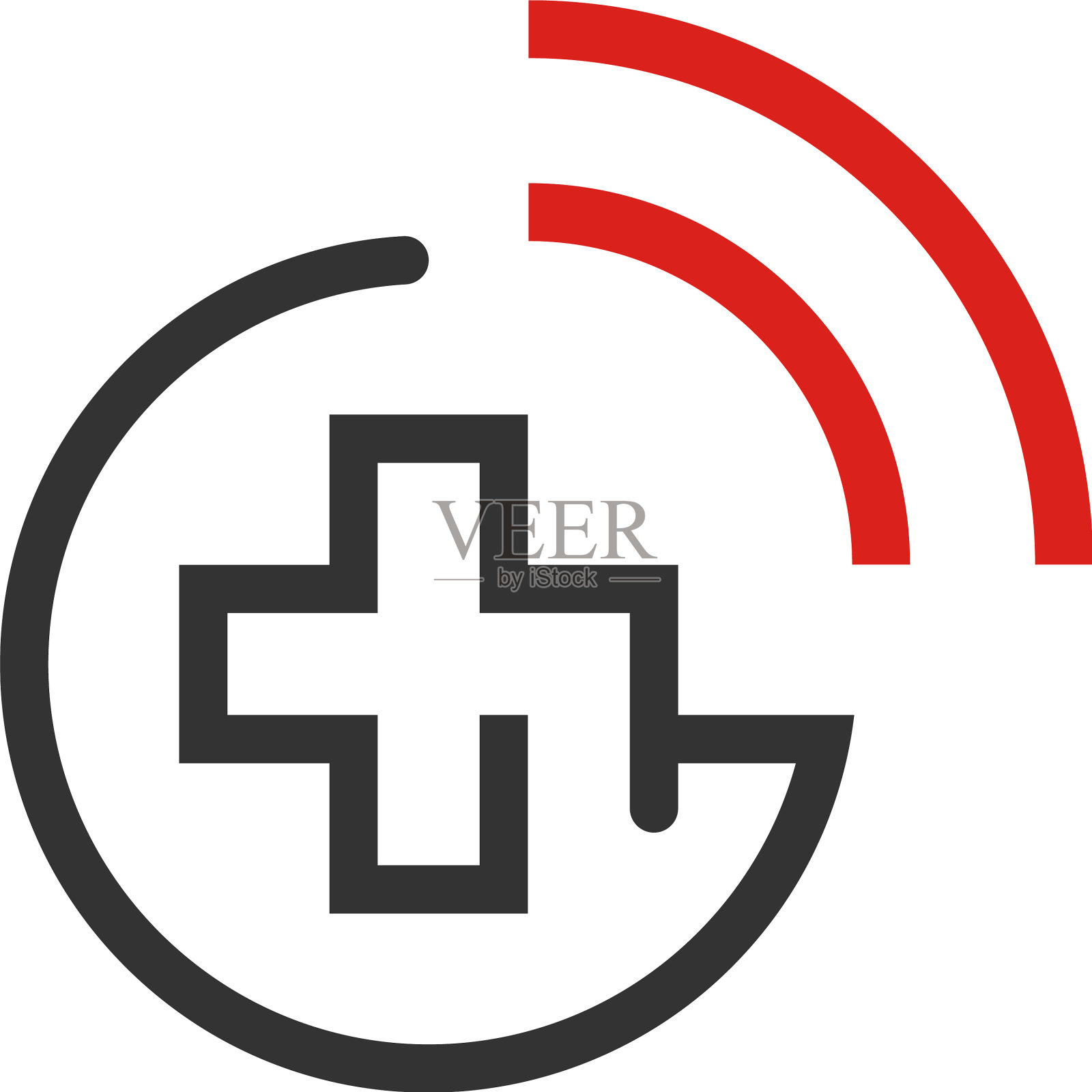 G +连接标志设计元素图片