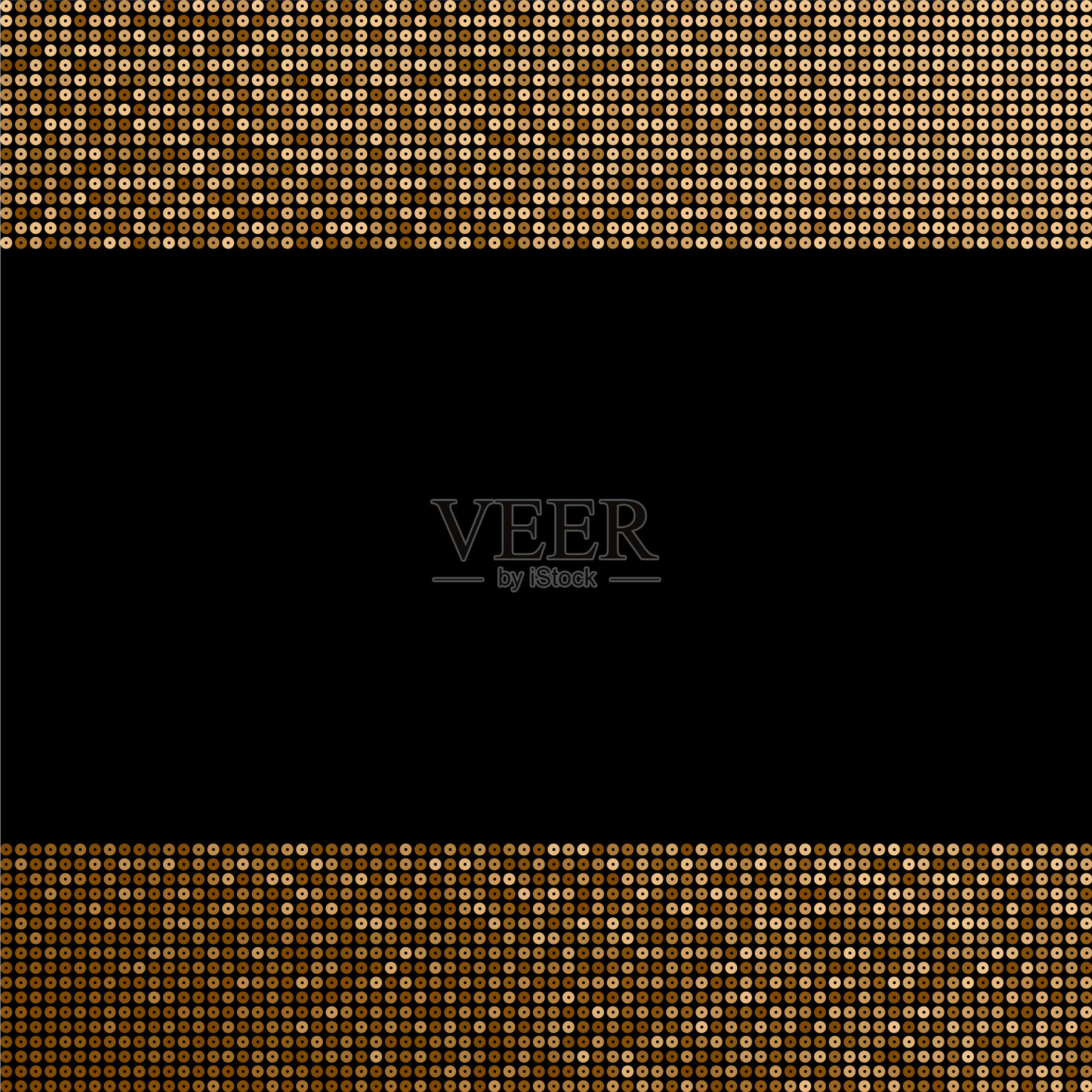 背景做成金色亮片闪闪发光的小点插画图片素材