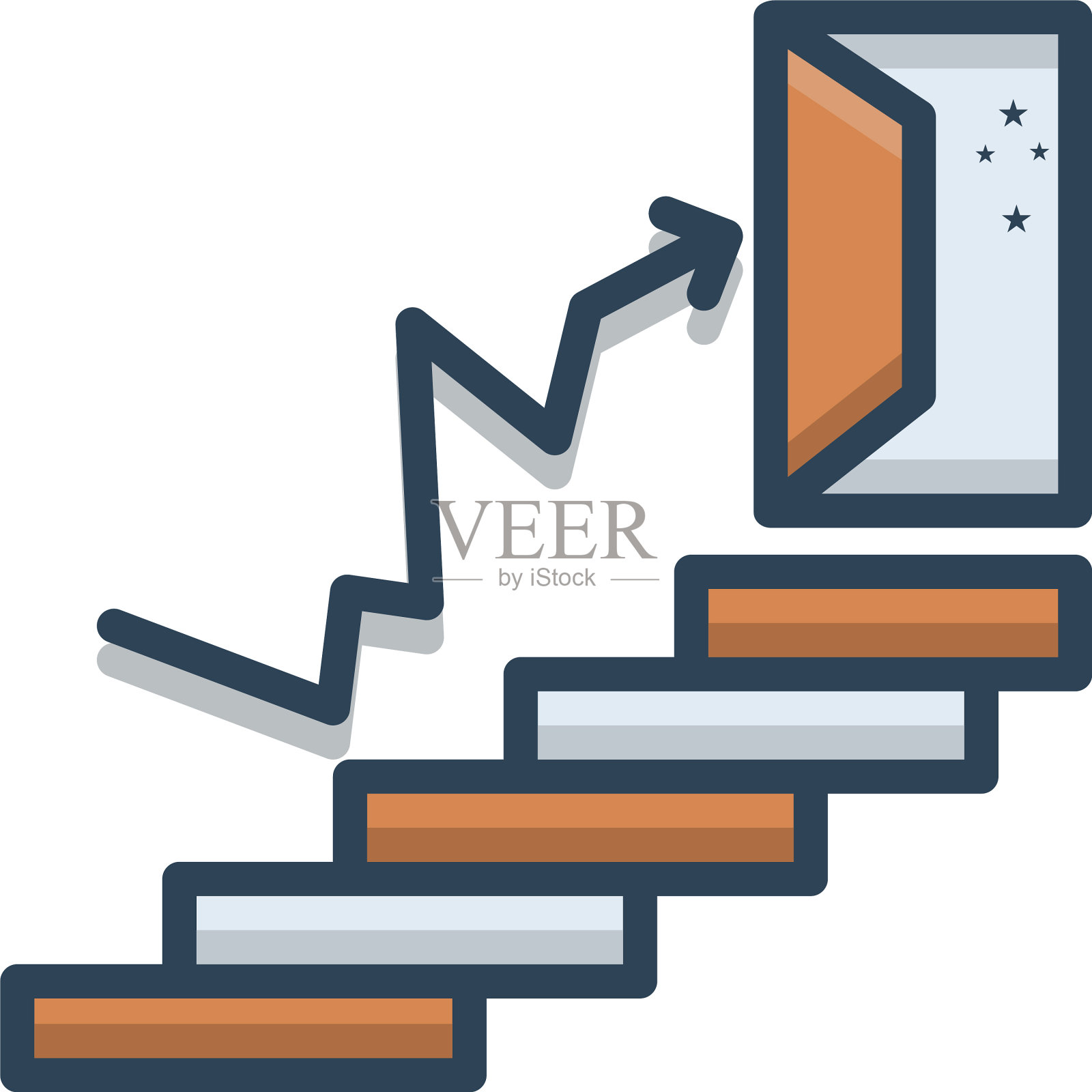 成功插画图片素材