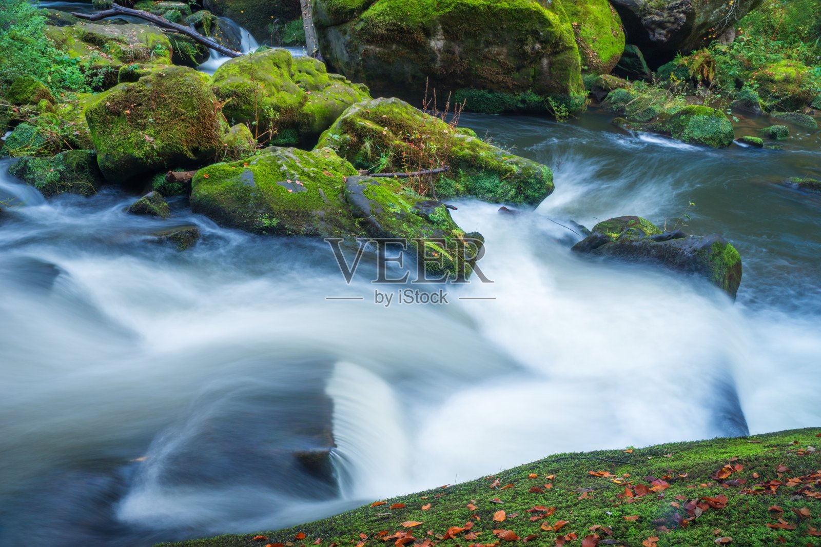瀑布在Irrel照片摄影图片