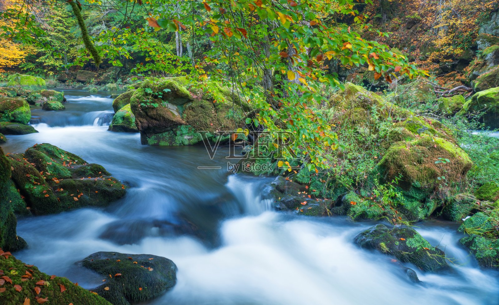 瀑布在Irrel照片摄影图片
