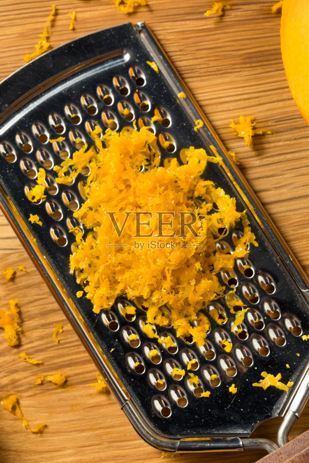 生有机橙子皮照片摄影图片