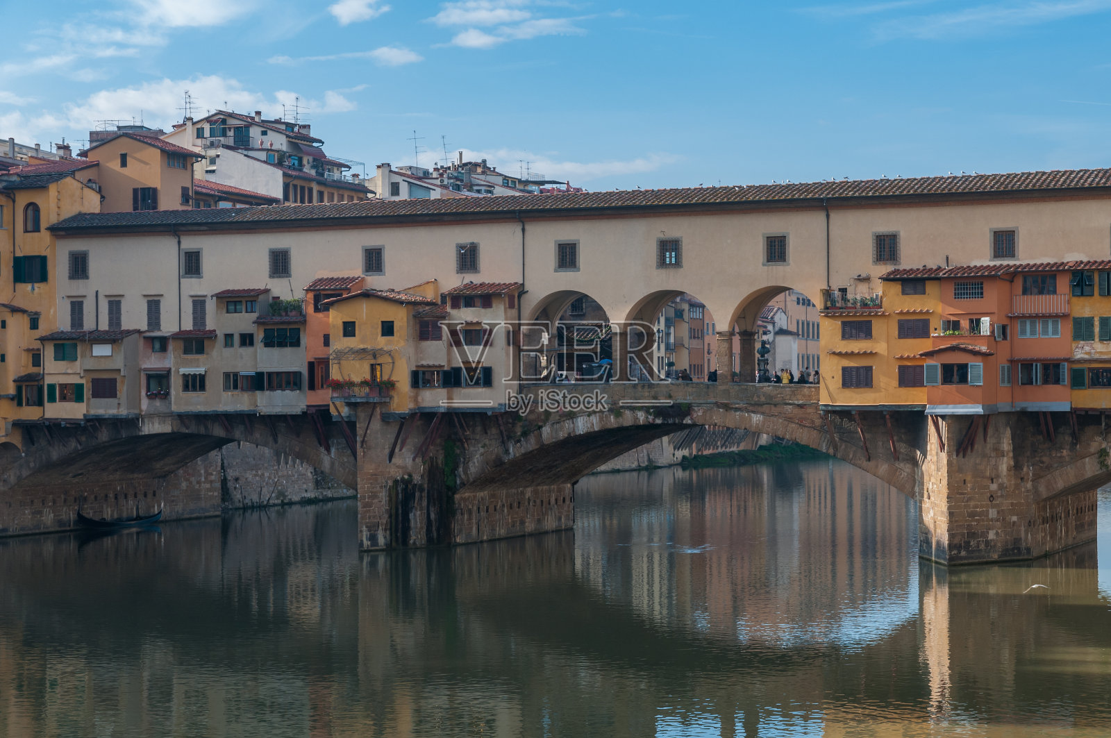 弗洛伦斯，维奇奥桥照片摄影图片