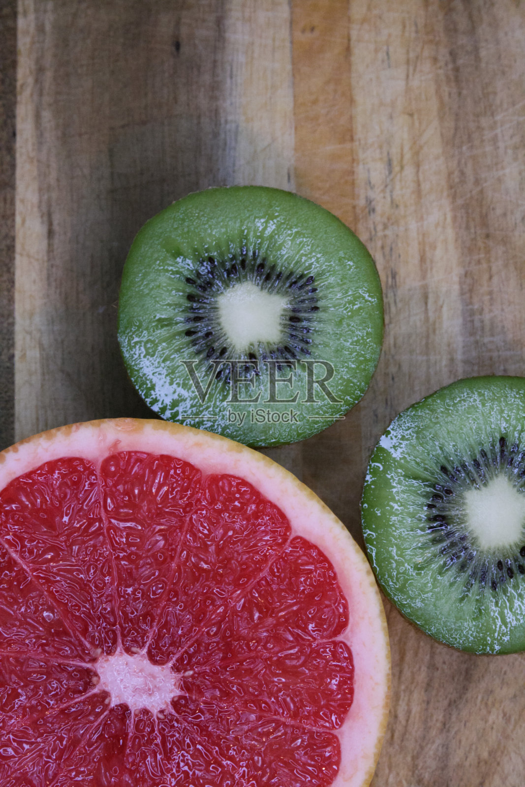 柚子汁和猕猴桃照片摄影图片