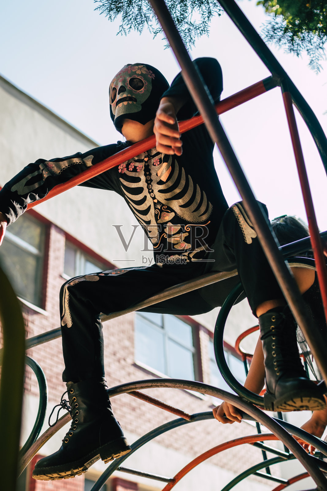 万圣节的时间照片摄影图片