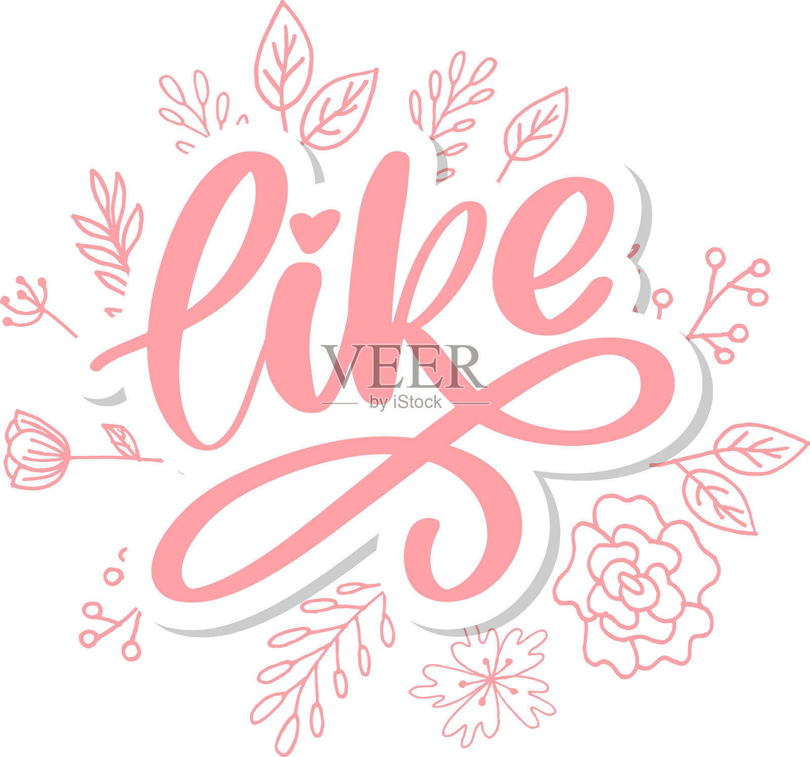 时尚像字母伟大的设计为任何目的设计元素图片