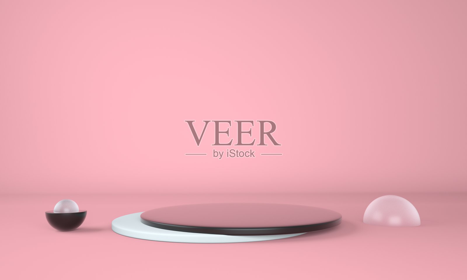 展示底座，设计平台，毛坯产品。3 d渲染。照片摄影图片