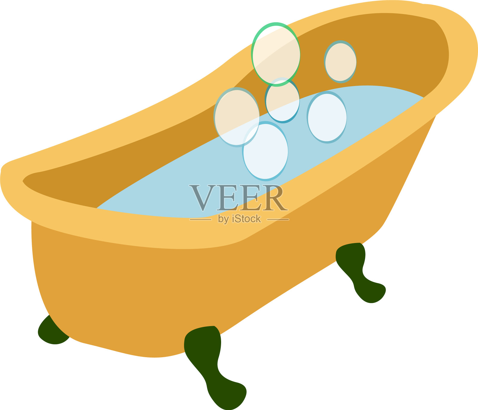 浴室浴室的白色背景设计元素图片