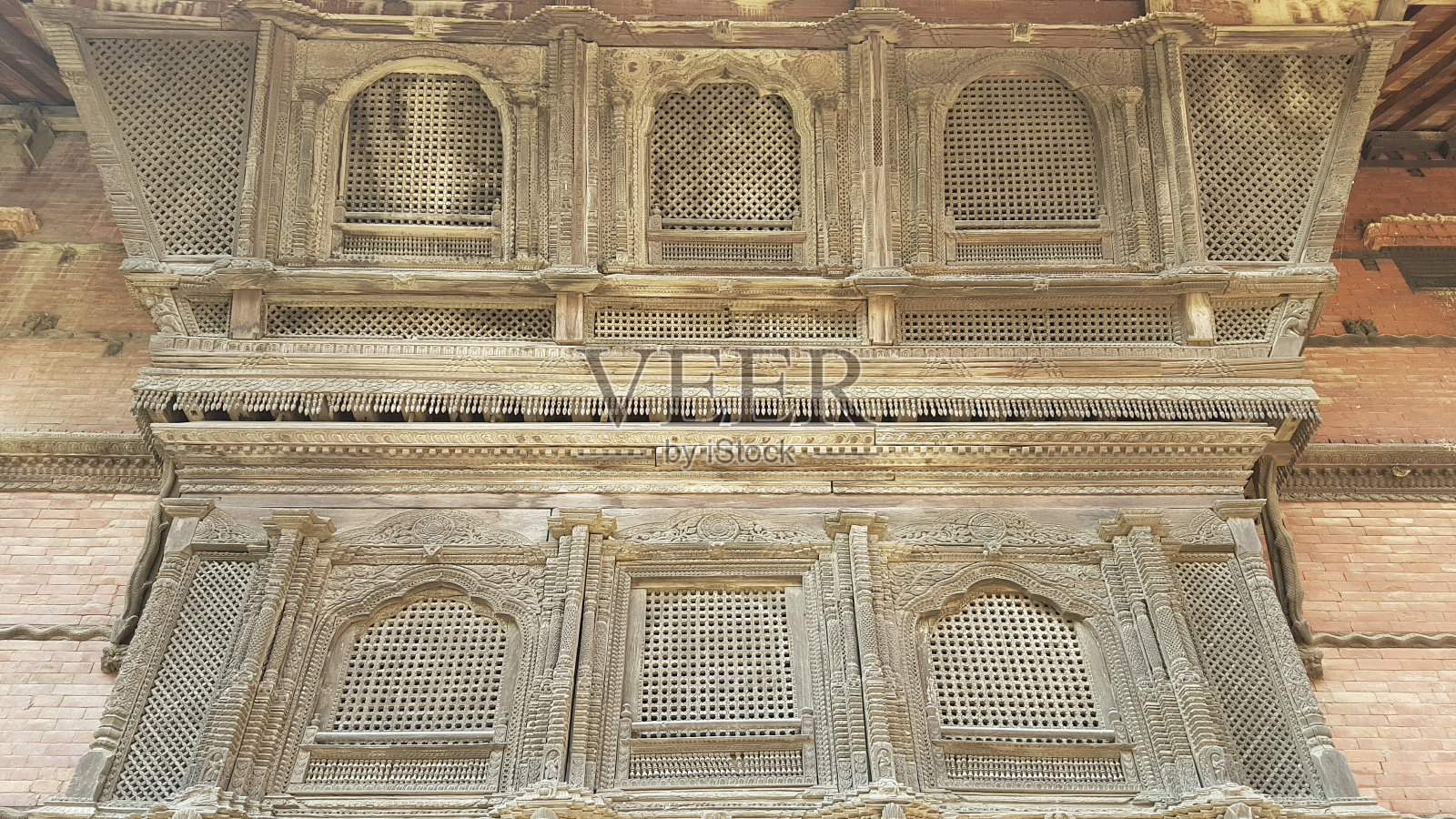 加德满都的历史建筑照片摄影图片