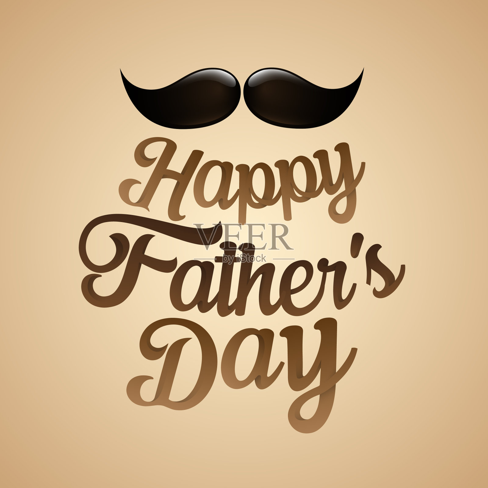 快乐的父亲节插画图片素材