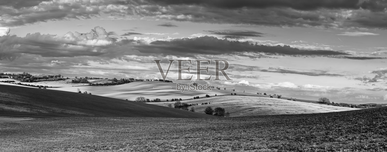 农村的春天的风景照片摄影图片