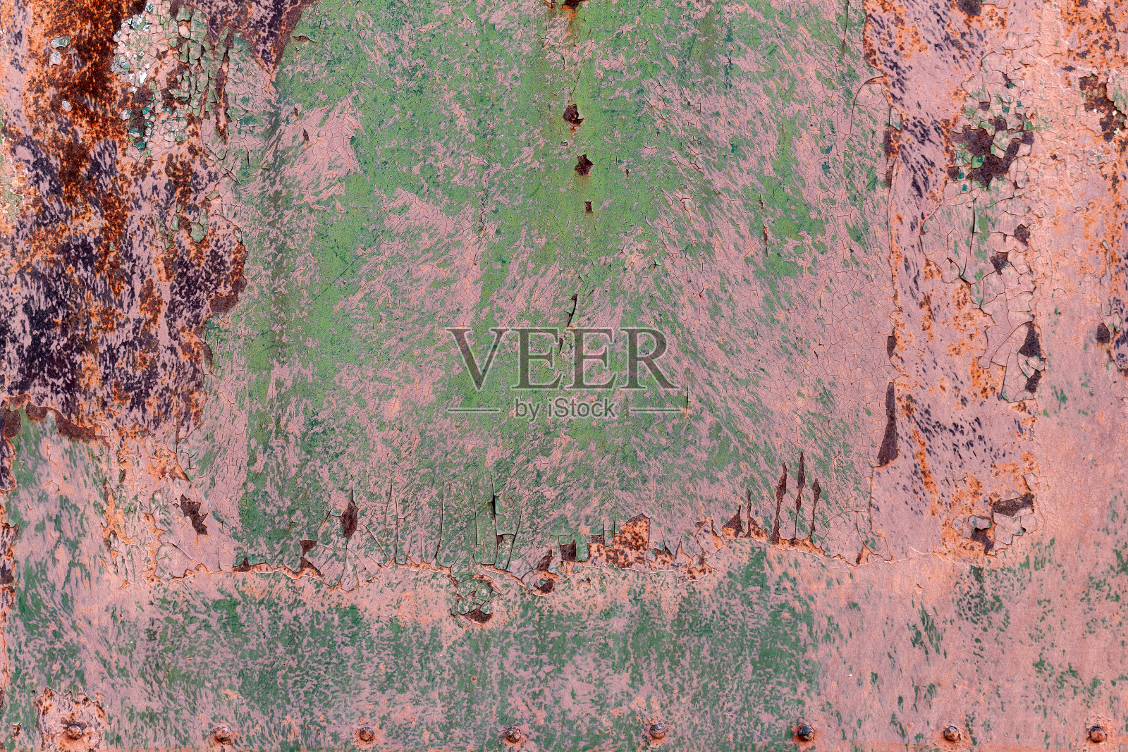 老裂纹生锈油漆背景纹理特写照片摄影图片