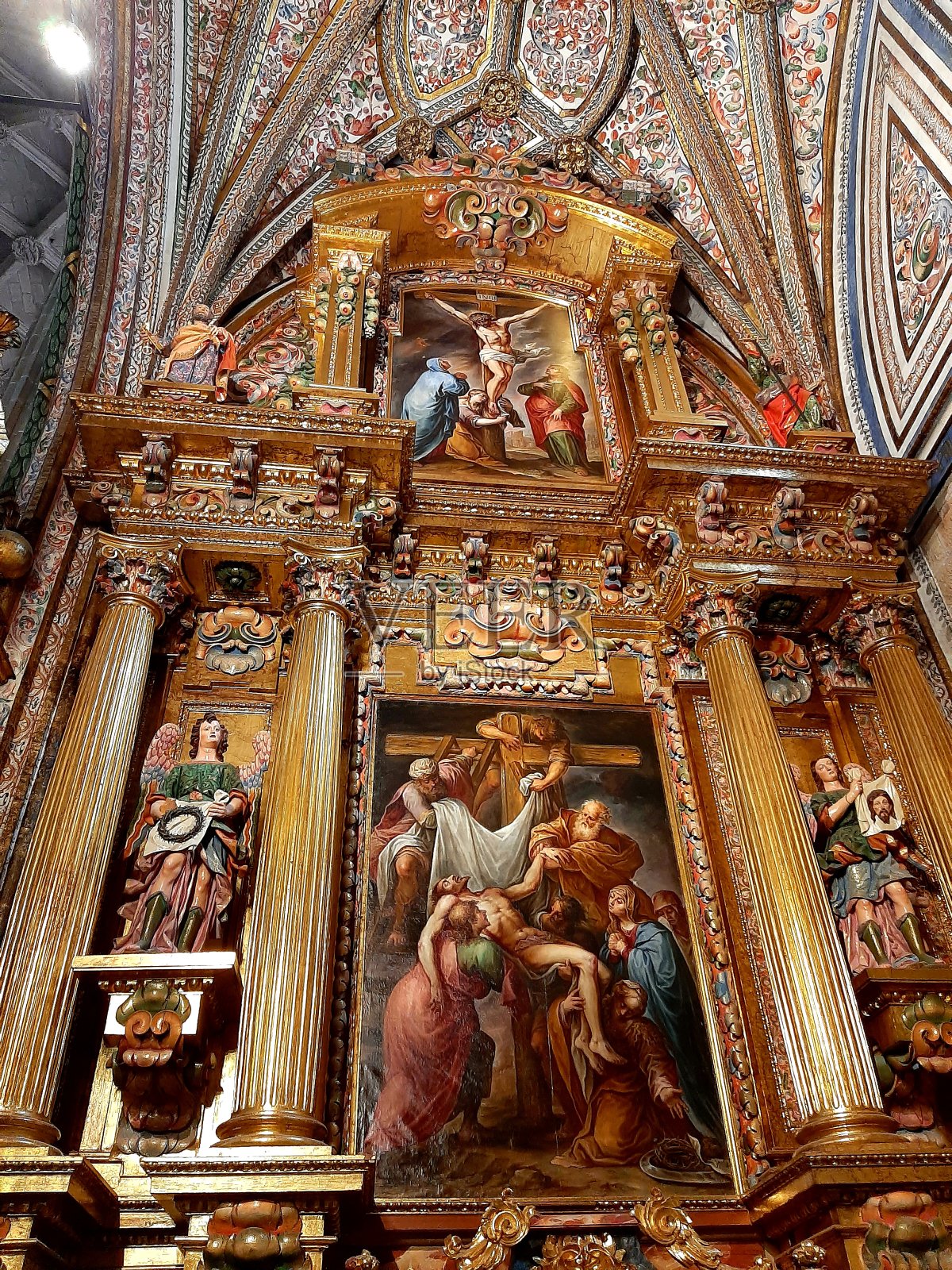 塞戈维亚大教堂照片摄影图片