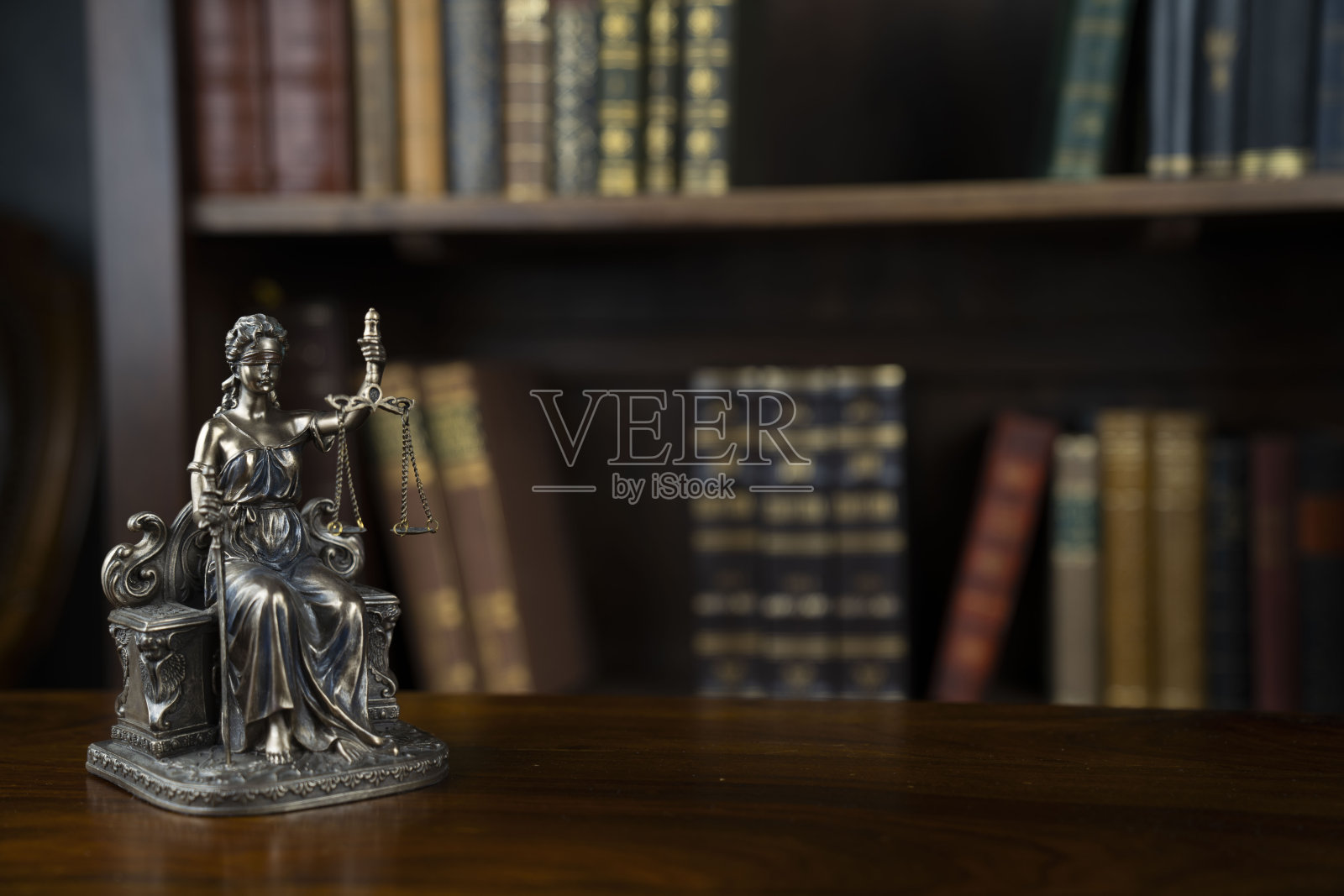 法律与正义观念。照片摄影图片