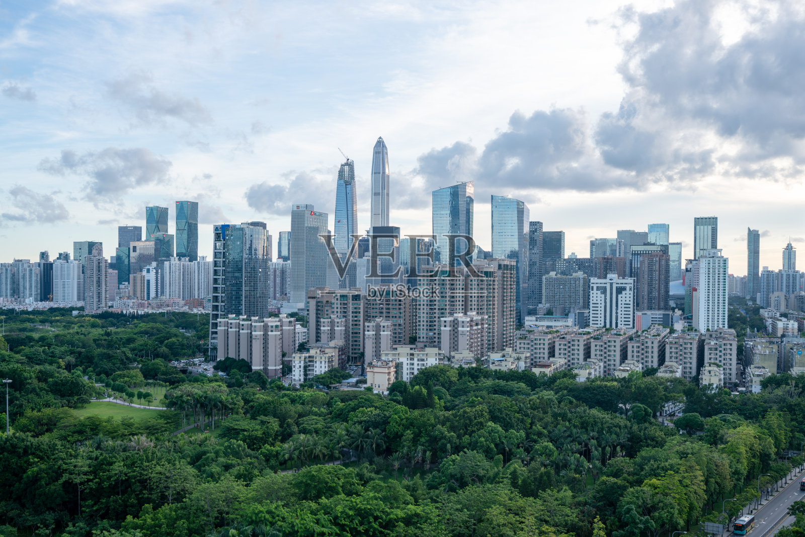 深圳的市中心区照片摄影图片