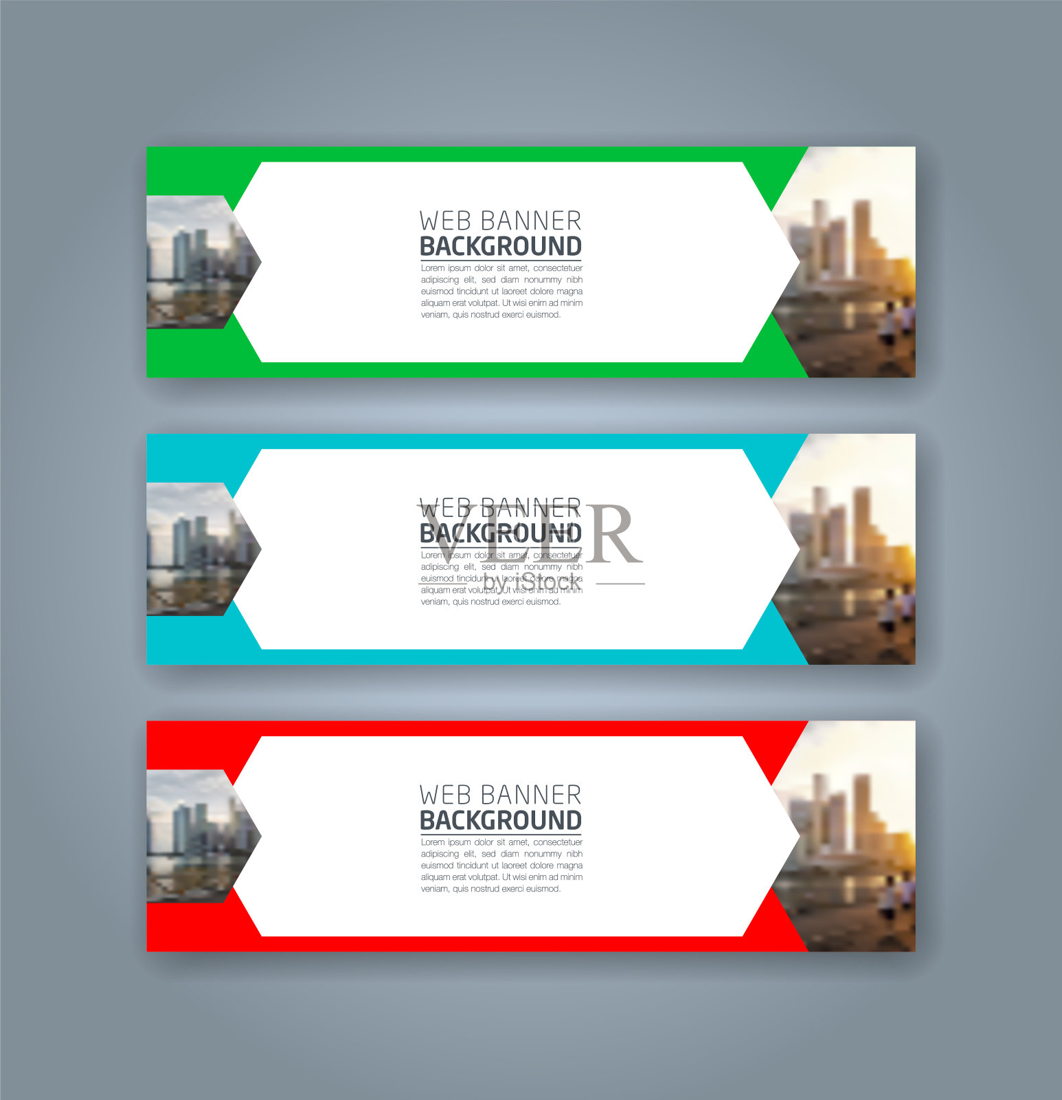 网页横幅设计5设计模板素材