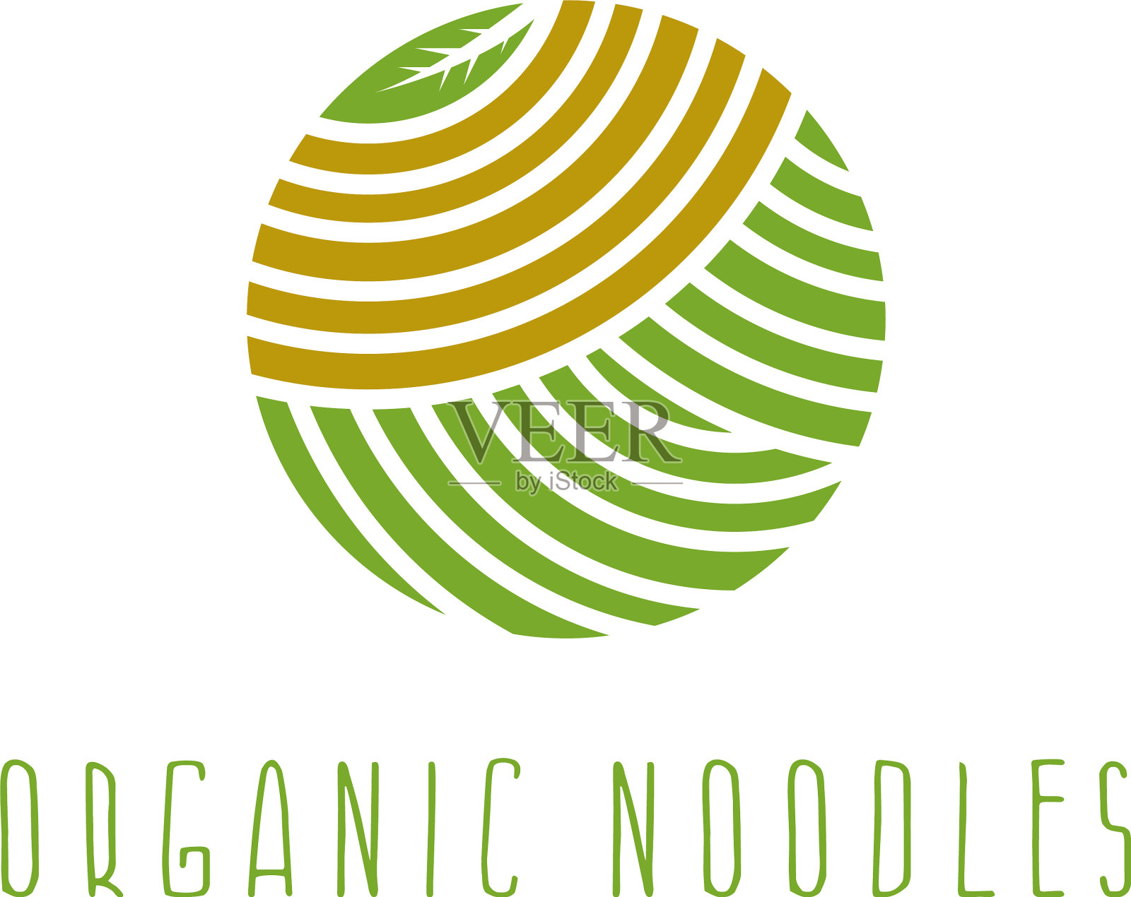 有机面圆概念设计模板插画图片素材