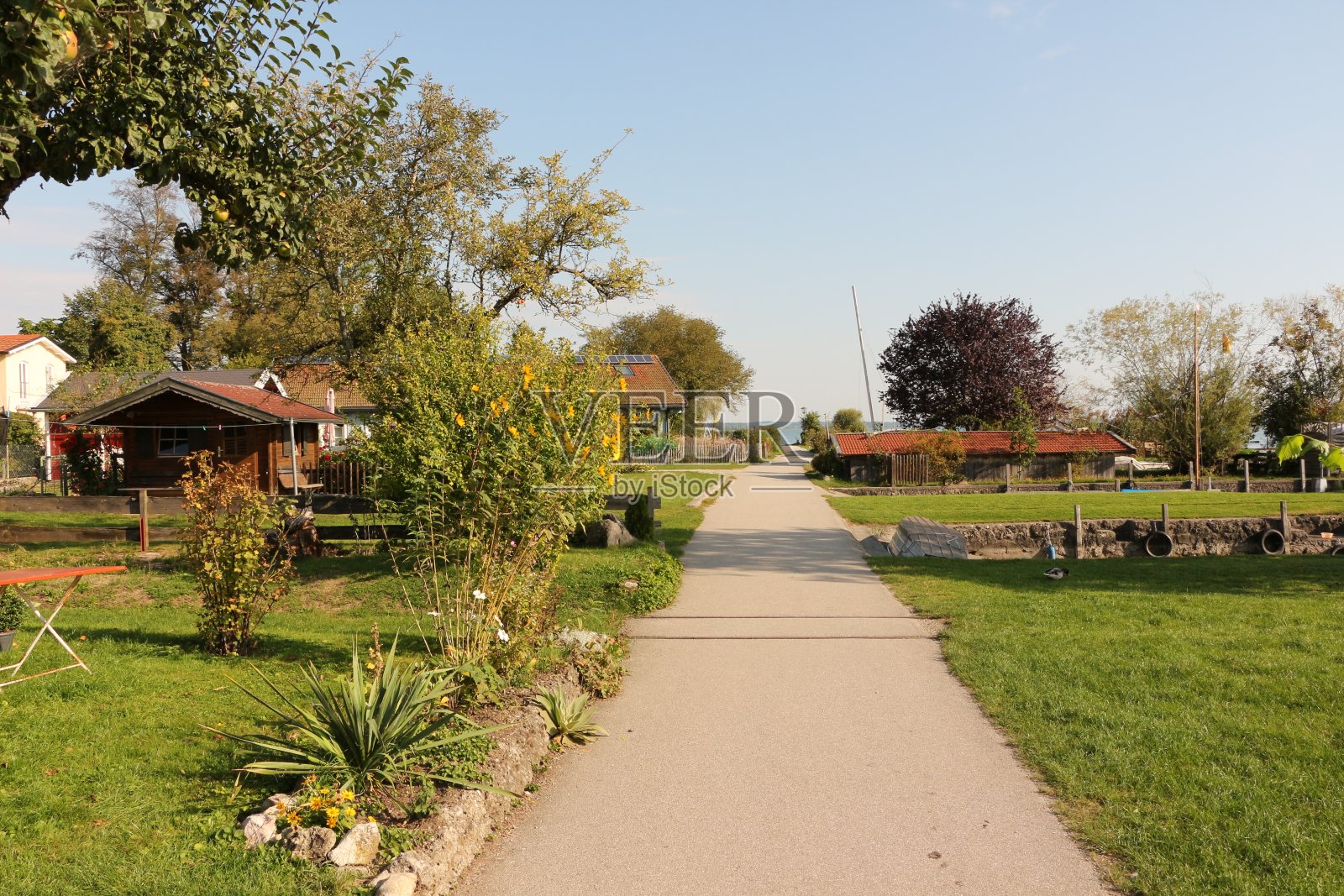 基姆西湖少女的印象照片摄影图片