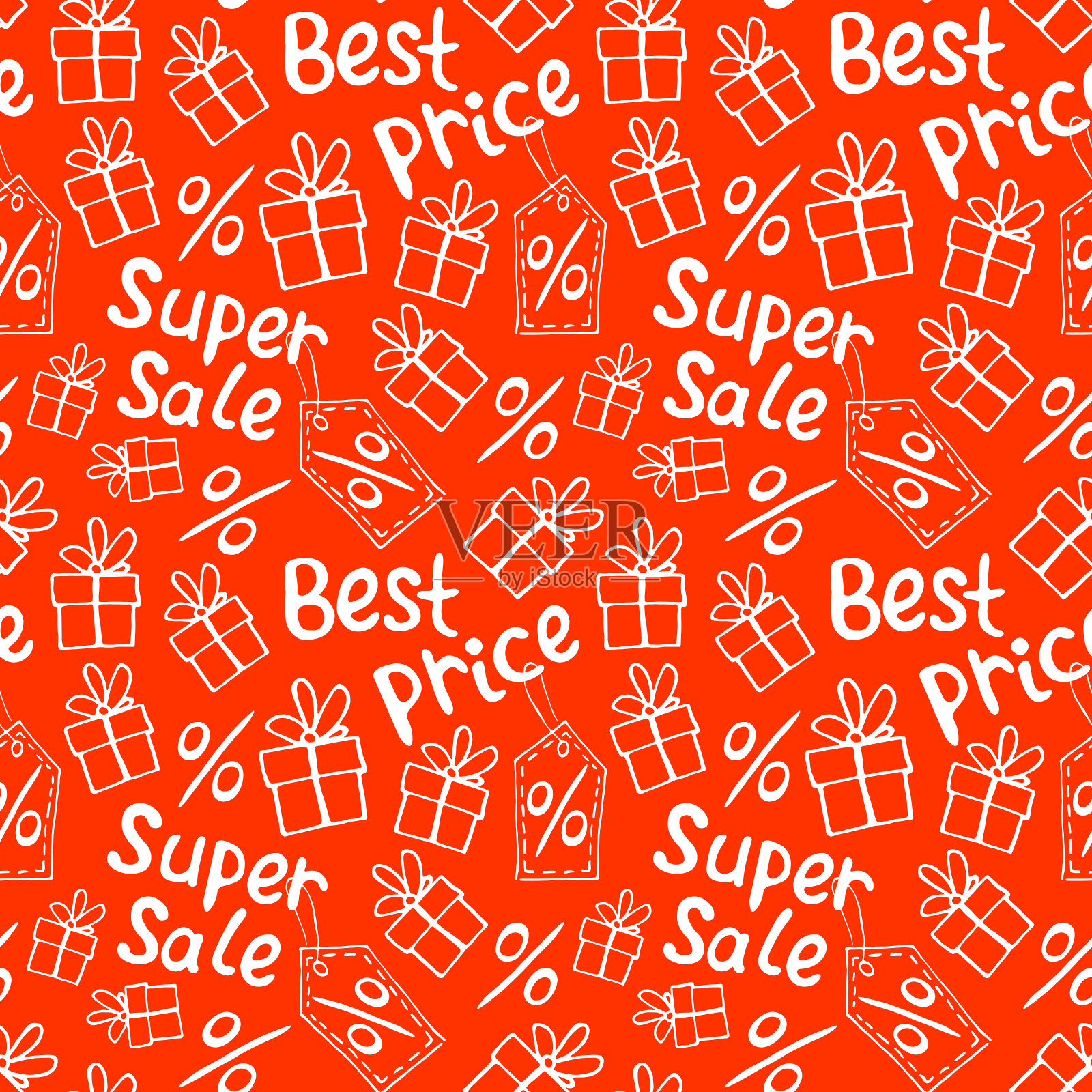 矢量无缝图案与铭文符号销售。手绘背景和纹理的黑色星期五的主题，最优惠的价格，折扣，购物和特别优惠设计元素图片