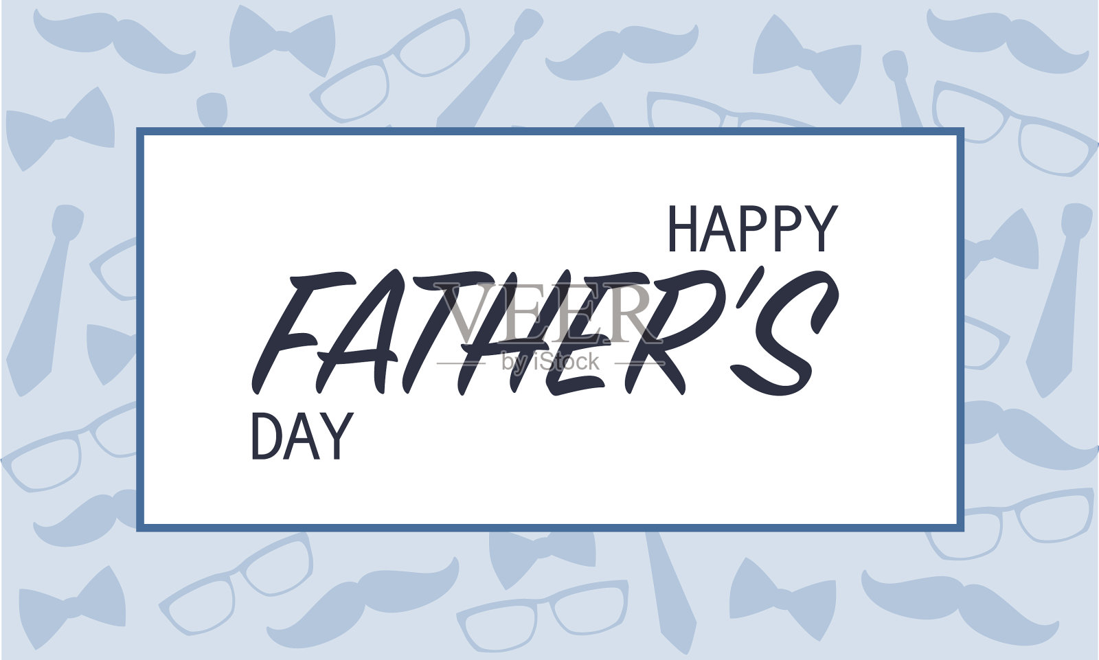 祝您父亲节快乐插画图片素材