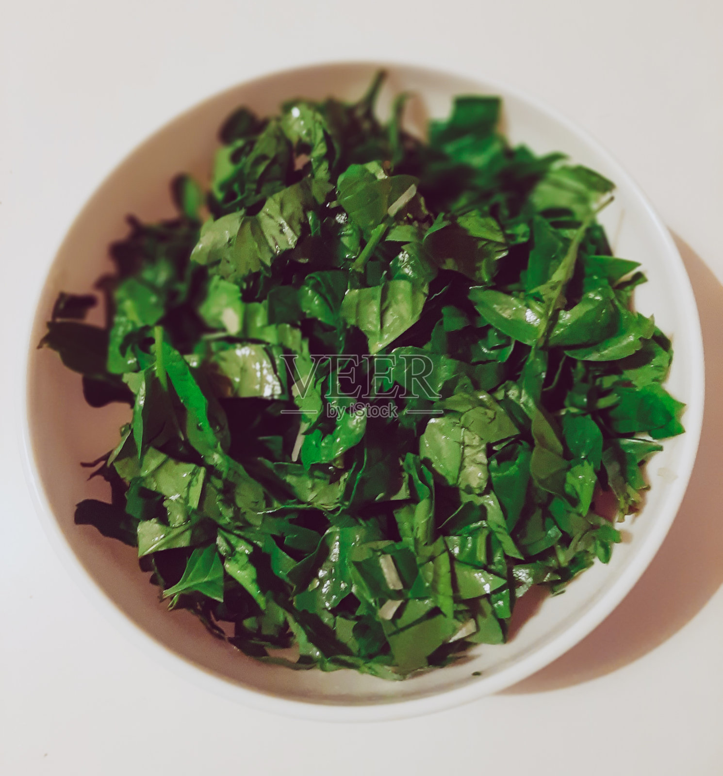 菠菜叶子照片摄影图片